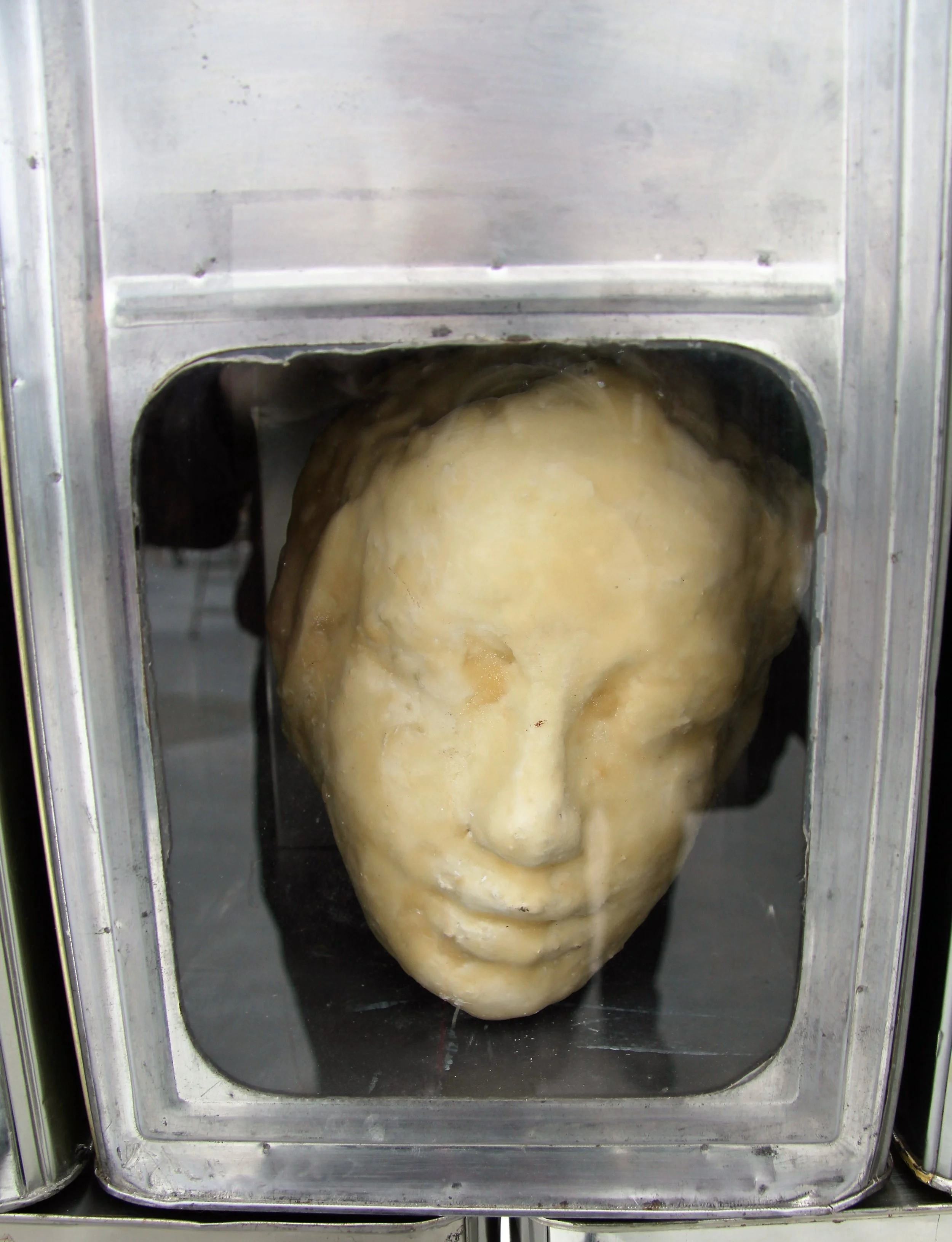 A day in the Woods detail, 45 x 45x 45, can and wax