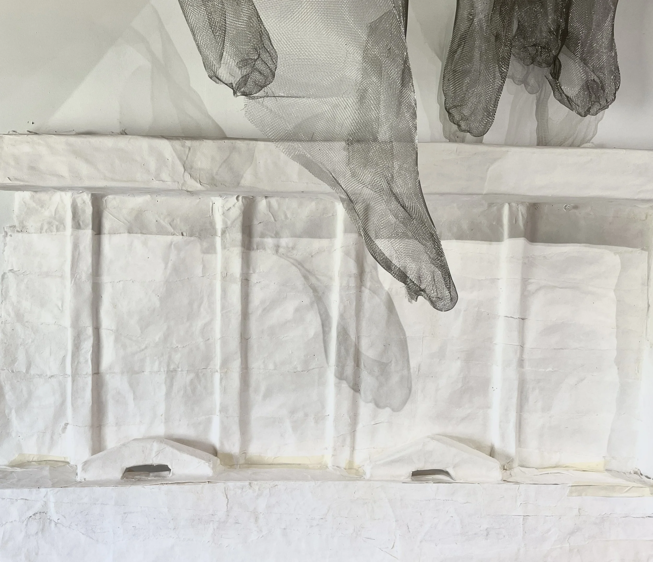 Itoshima 2025, 80 x 60 x 45, washi paper  and metal wire