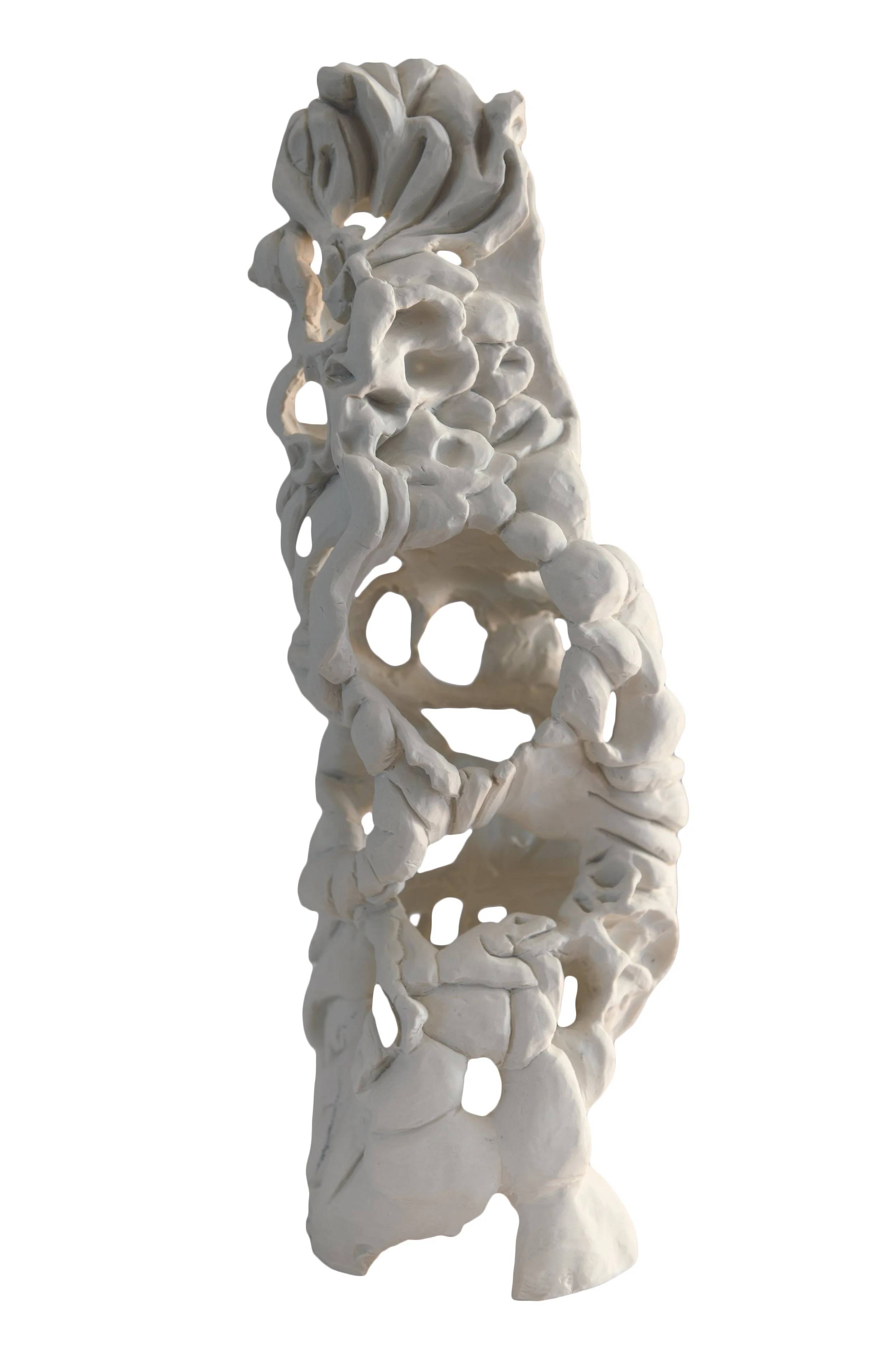 Contemplation Stone XXI Sculpture Ceramics 43 x 15 x 14 cm 2021