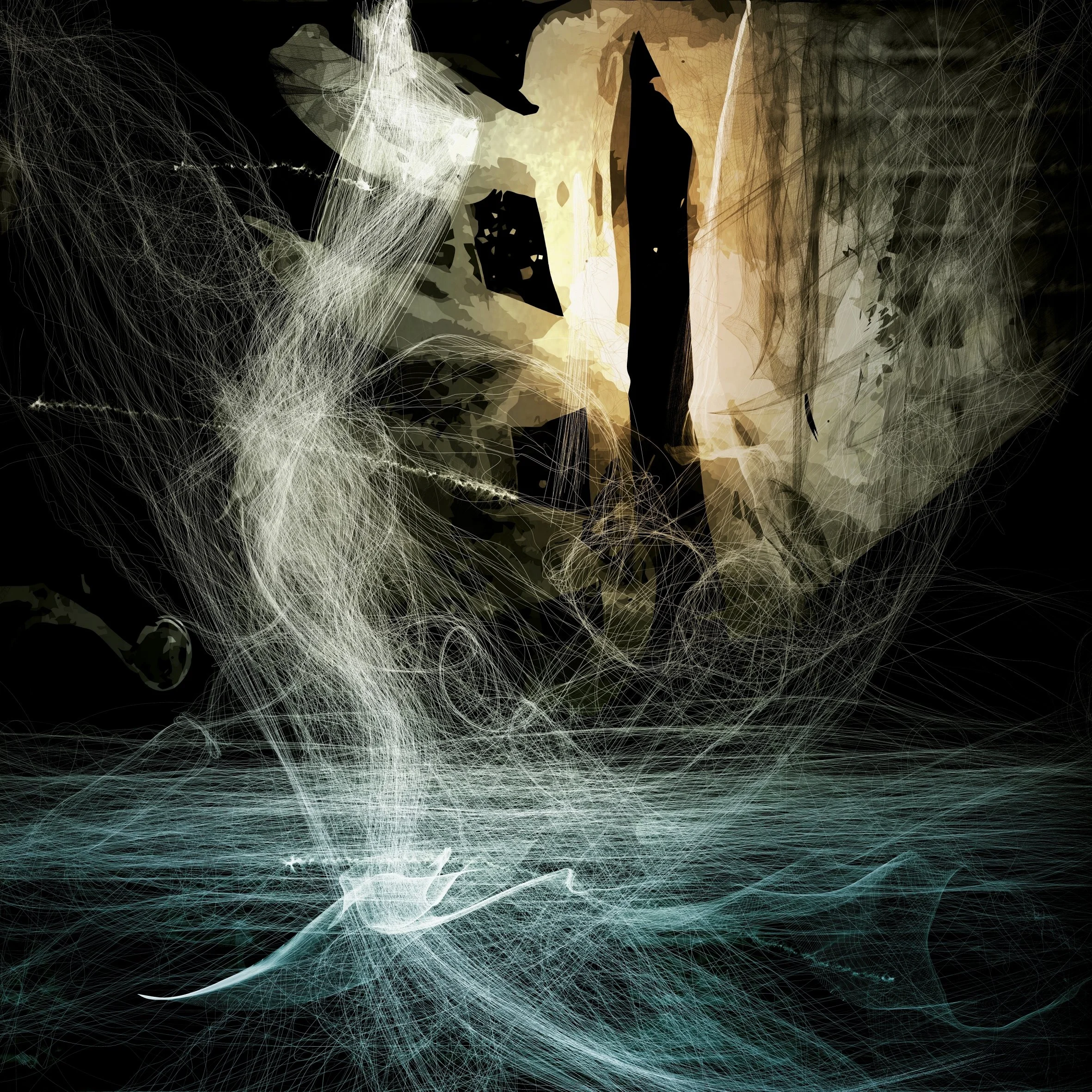 Calming the Storm, 2025. Digital Print on Hahnemühle Photo Rag Satin, 80 x 80 cm