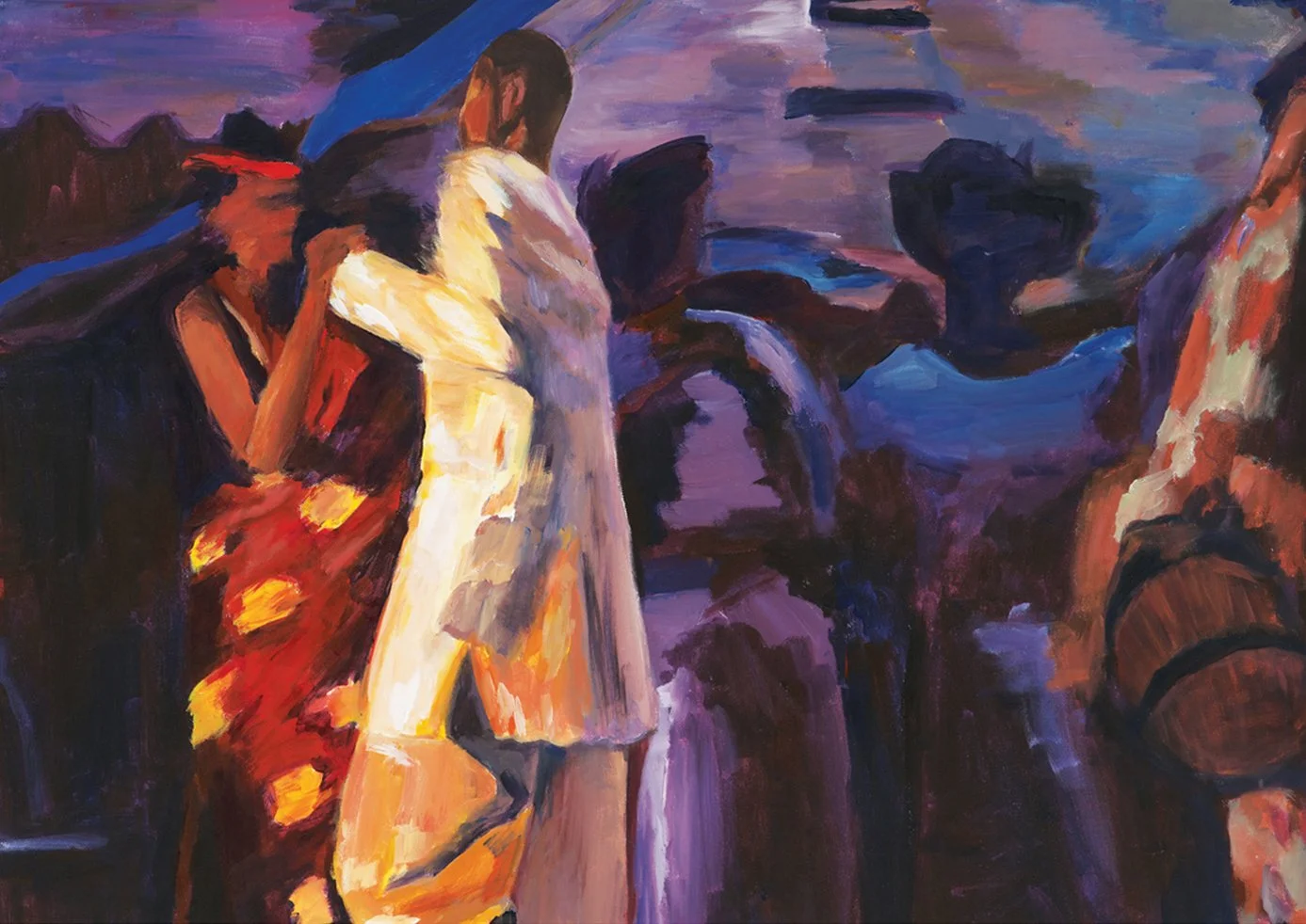 Midnight Tradition, 2011, Acrylics on canvas