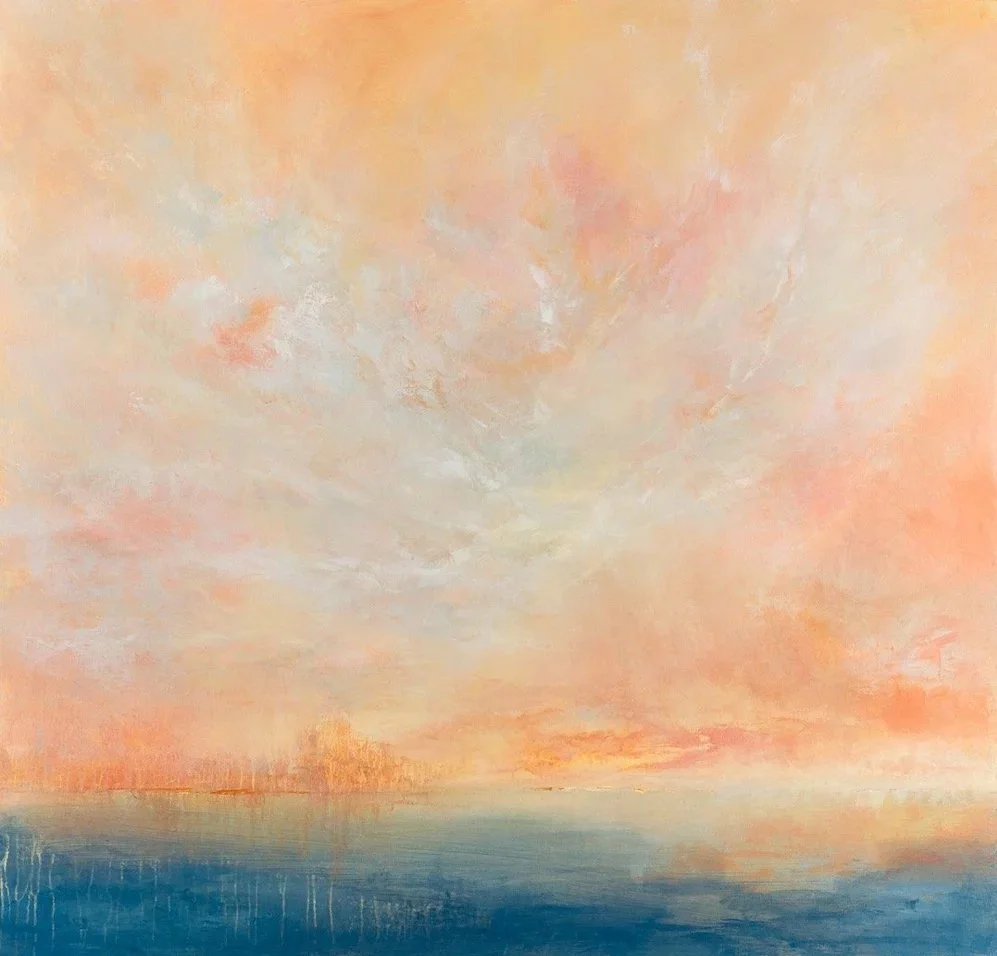 Grace Happening 48 x 46 in acrylic on belgian linen