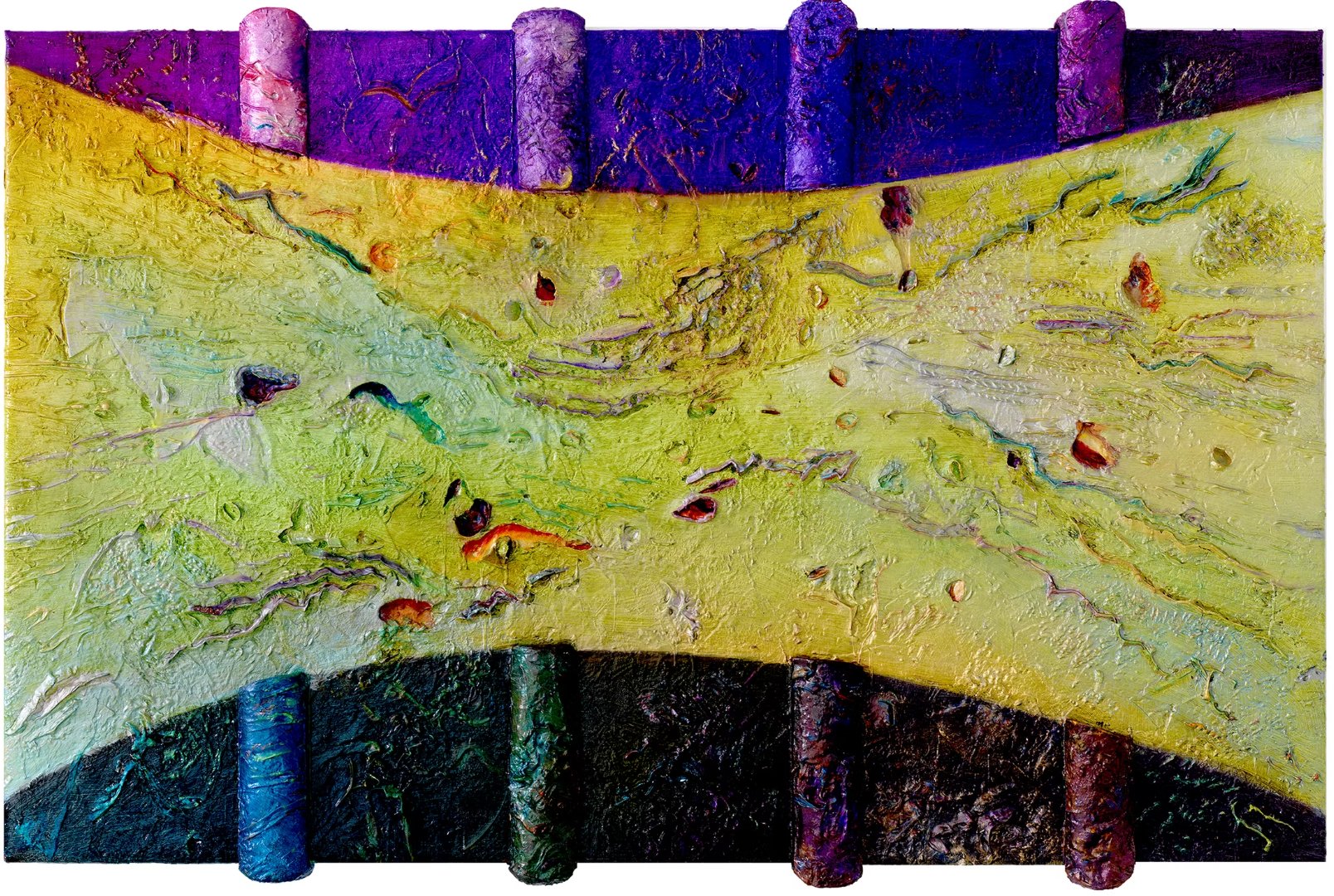 Contracting Yang 38” X 61” X 2.5”