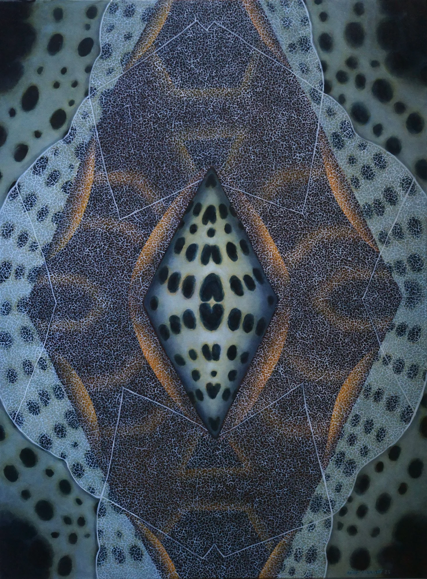 Desiderata XXXVIII oil canvas 130x97 cm 2023