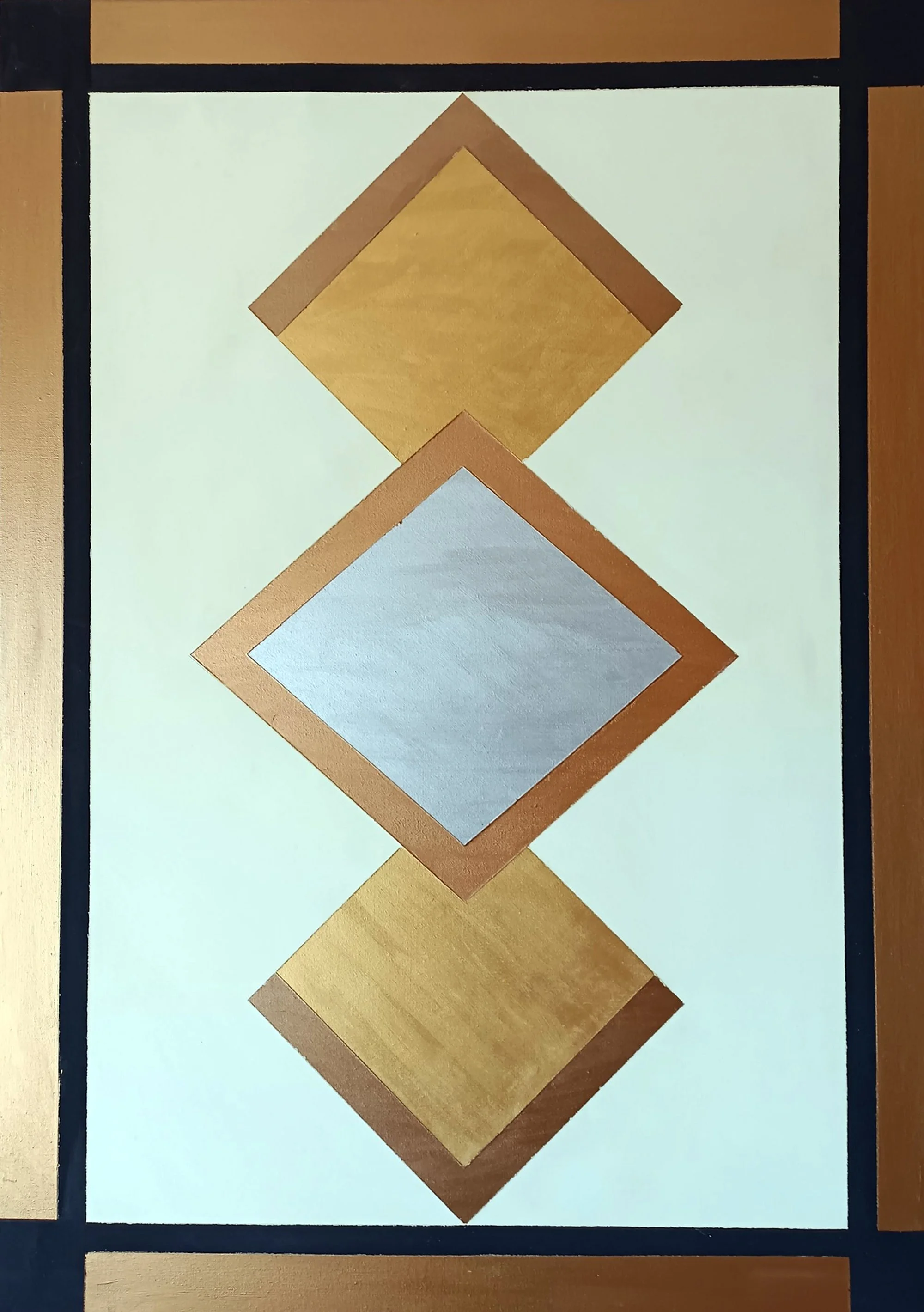 Astratto geometrico 4 - acrilico su tela 50x70 cm