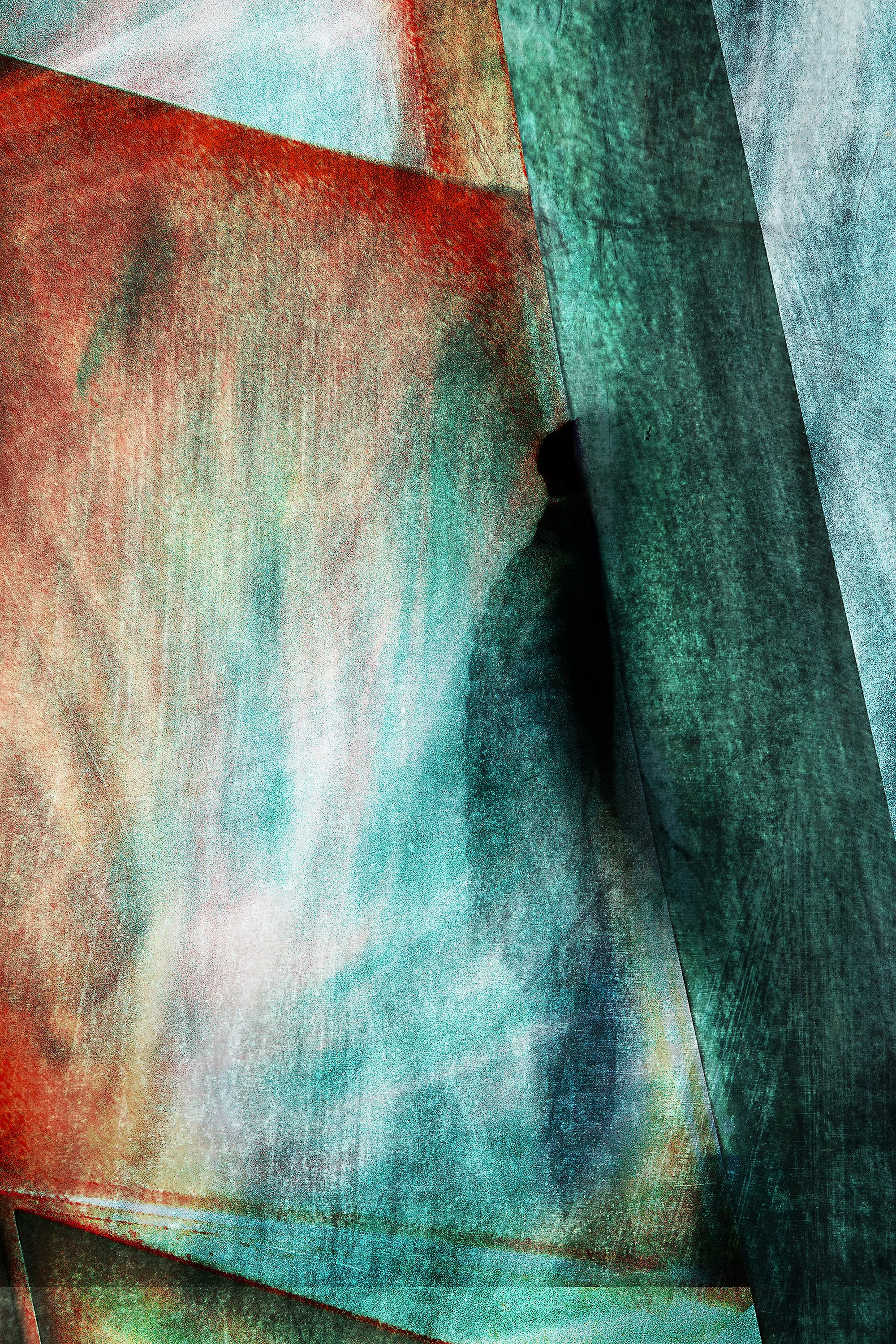 Vanish, 2023, Photopainting, 50 x 75 cm