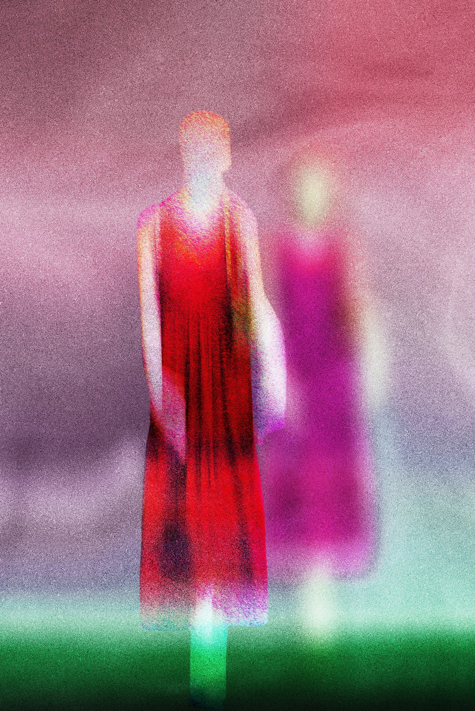 Double, 2024, Photopainting, 50 x 75 cm