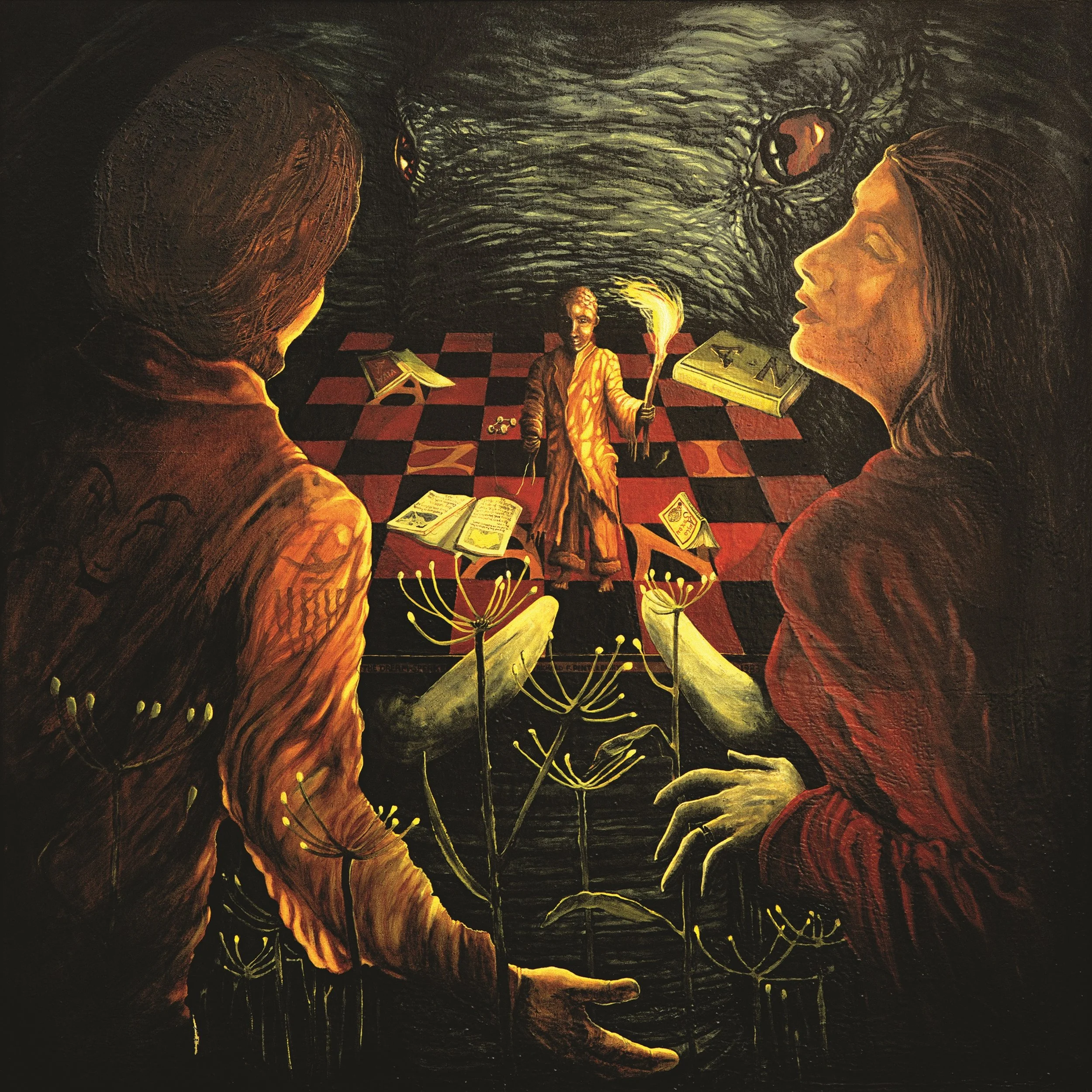 African Iris, 1982. Oil on canvas, 107x122 cm.