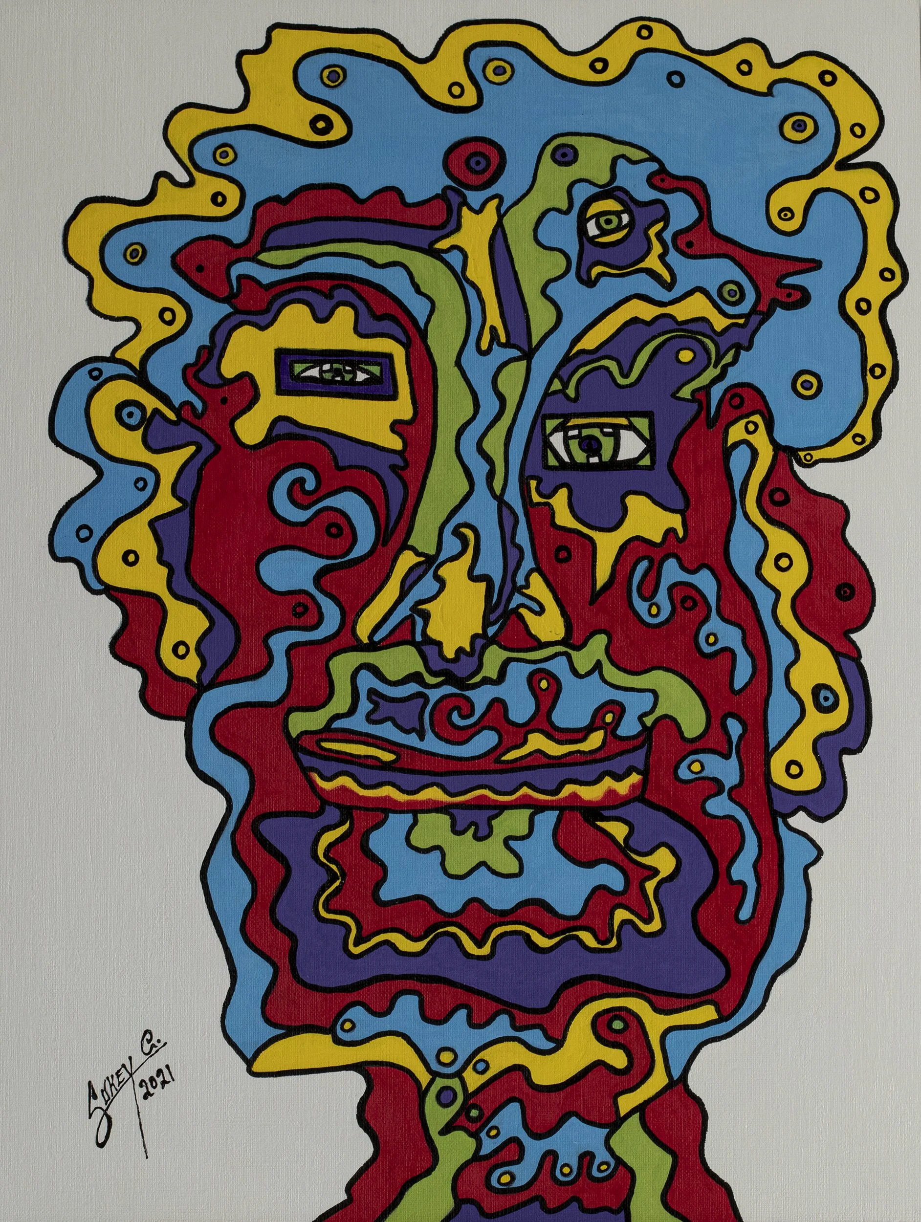 The Bull Head! Year 2021. Viceversa View.