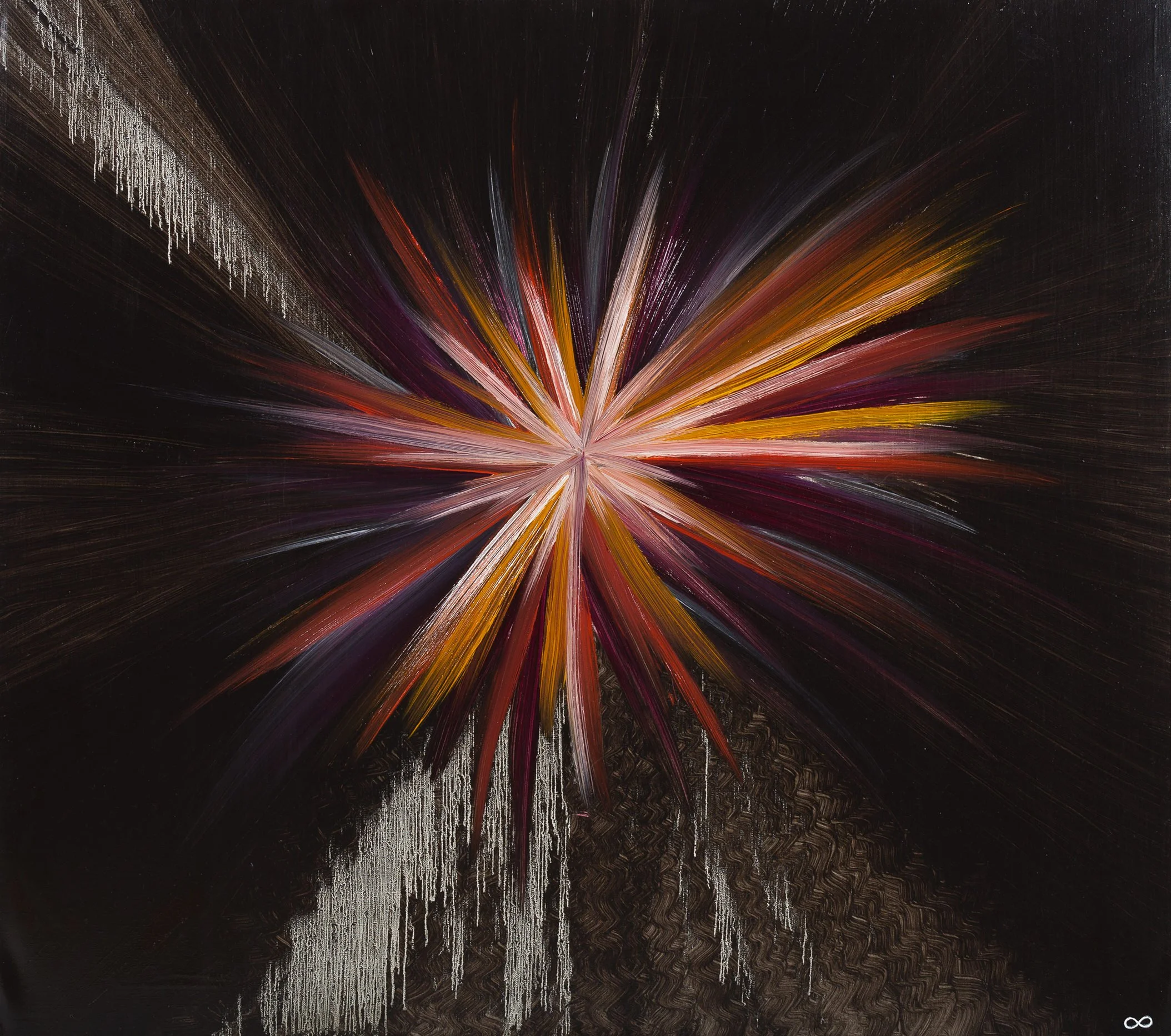 Diamond, 2015, 90 x 90 cm, Oil on canvas