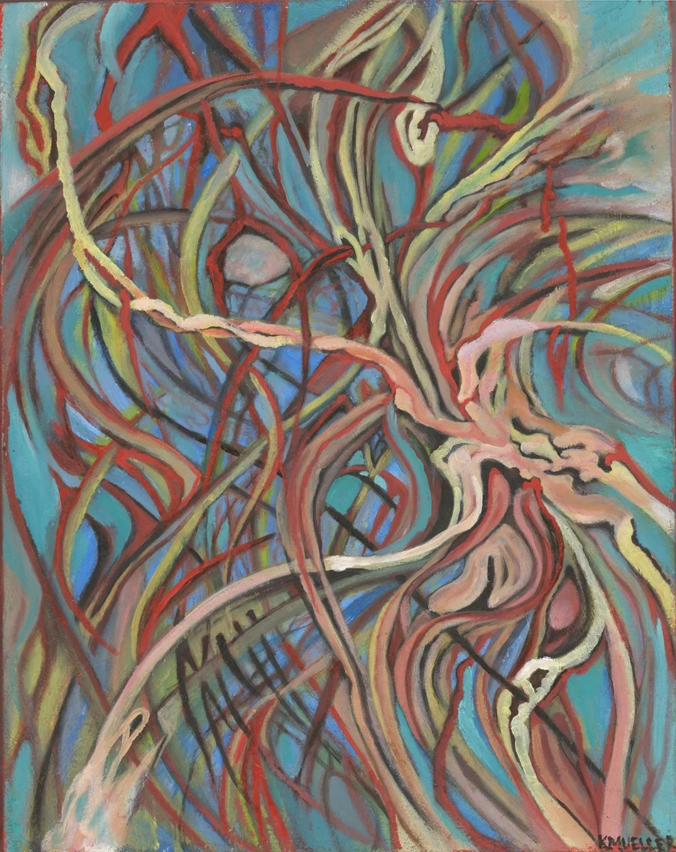 Sargasso Sea, 2021. Oil on canvas, 41 x 51 cm.