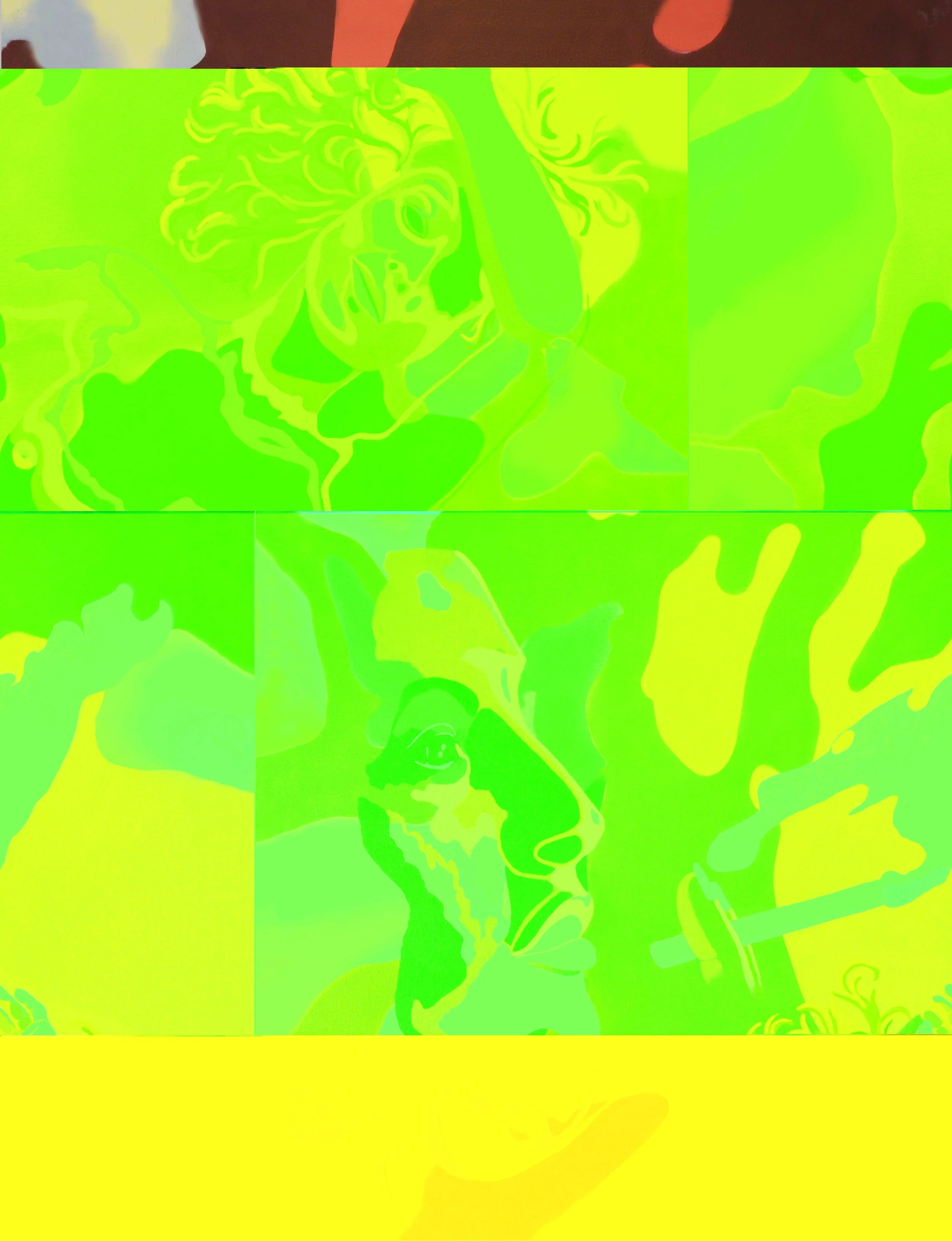 After sex, 2020, Acrylic on canvas, 120x90cm