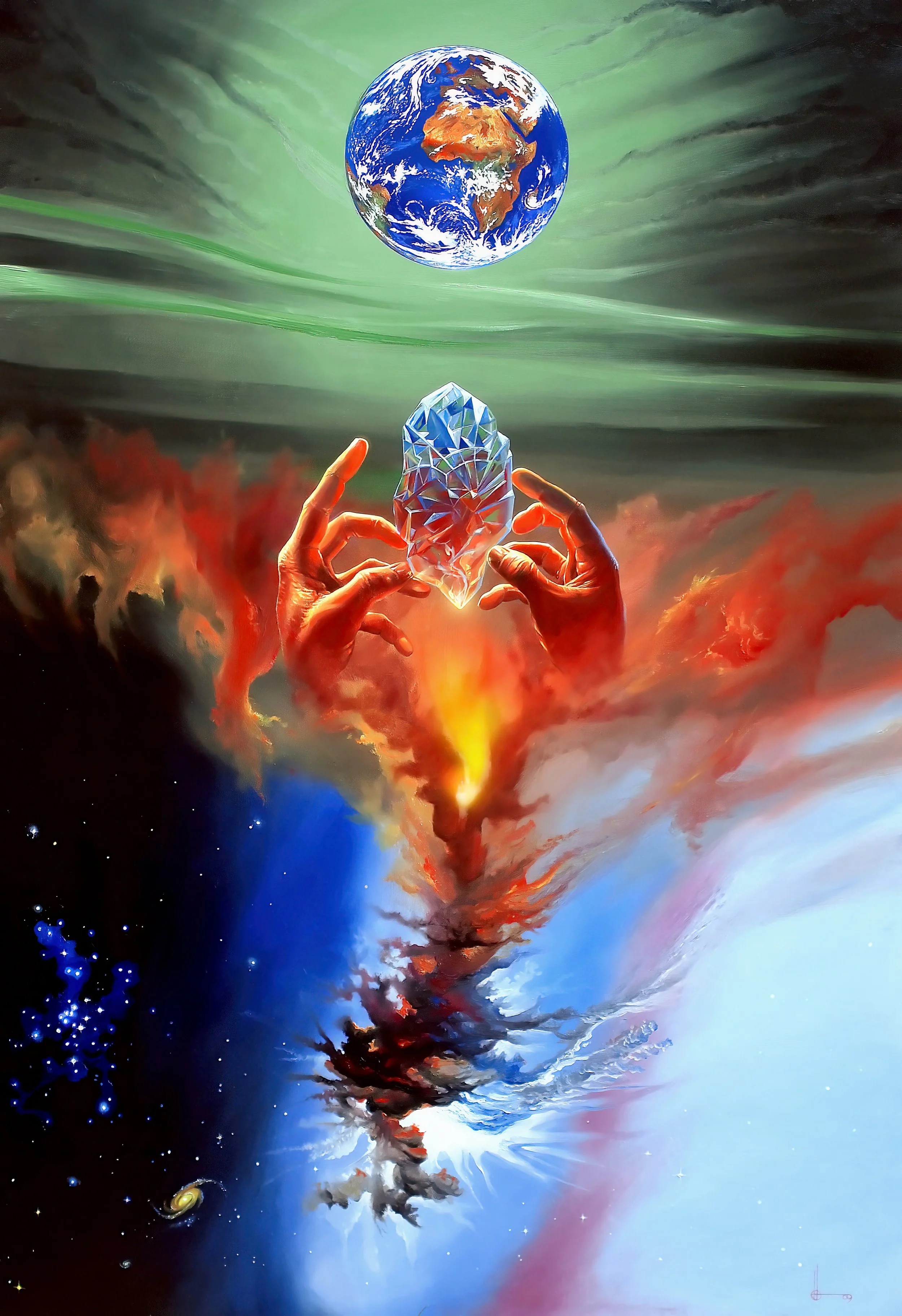 The Jewel - Oil on Canvas - 116x81cm - 2009