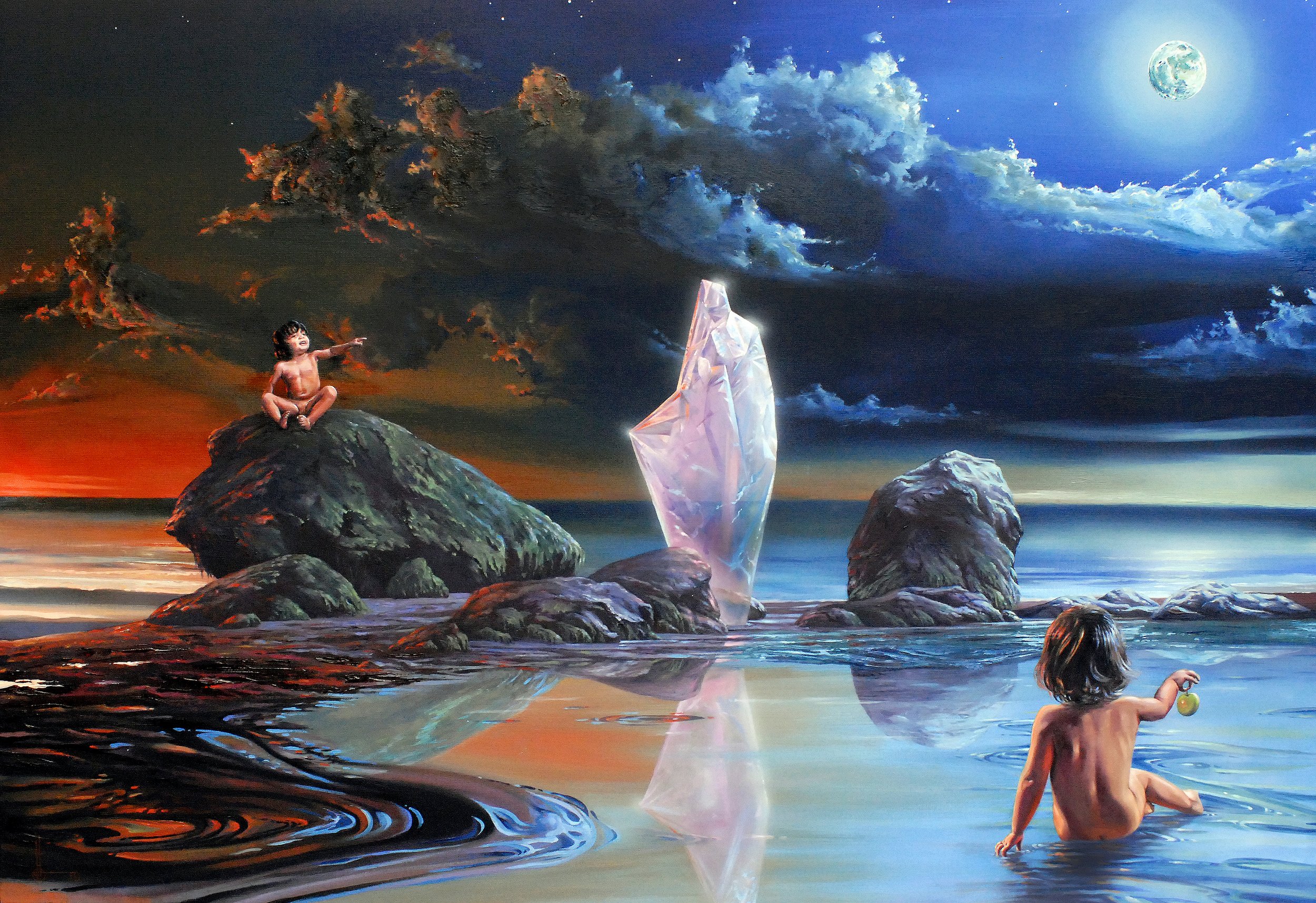 EDEN 2 - Oil on Canvas - 116x81cm - 2009