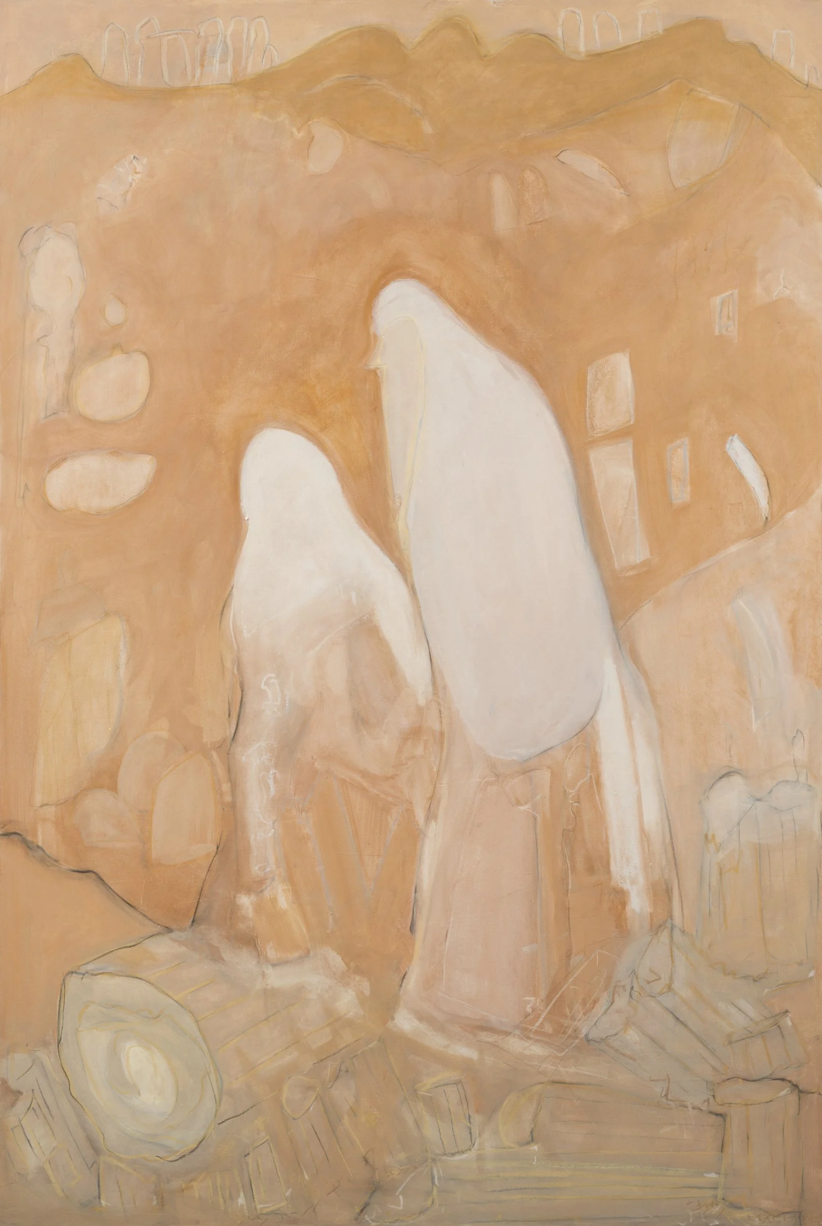 PALMARA, 2017, oil on canvas, 152. cm X 121.9 cm
