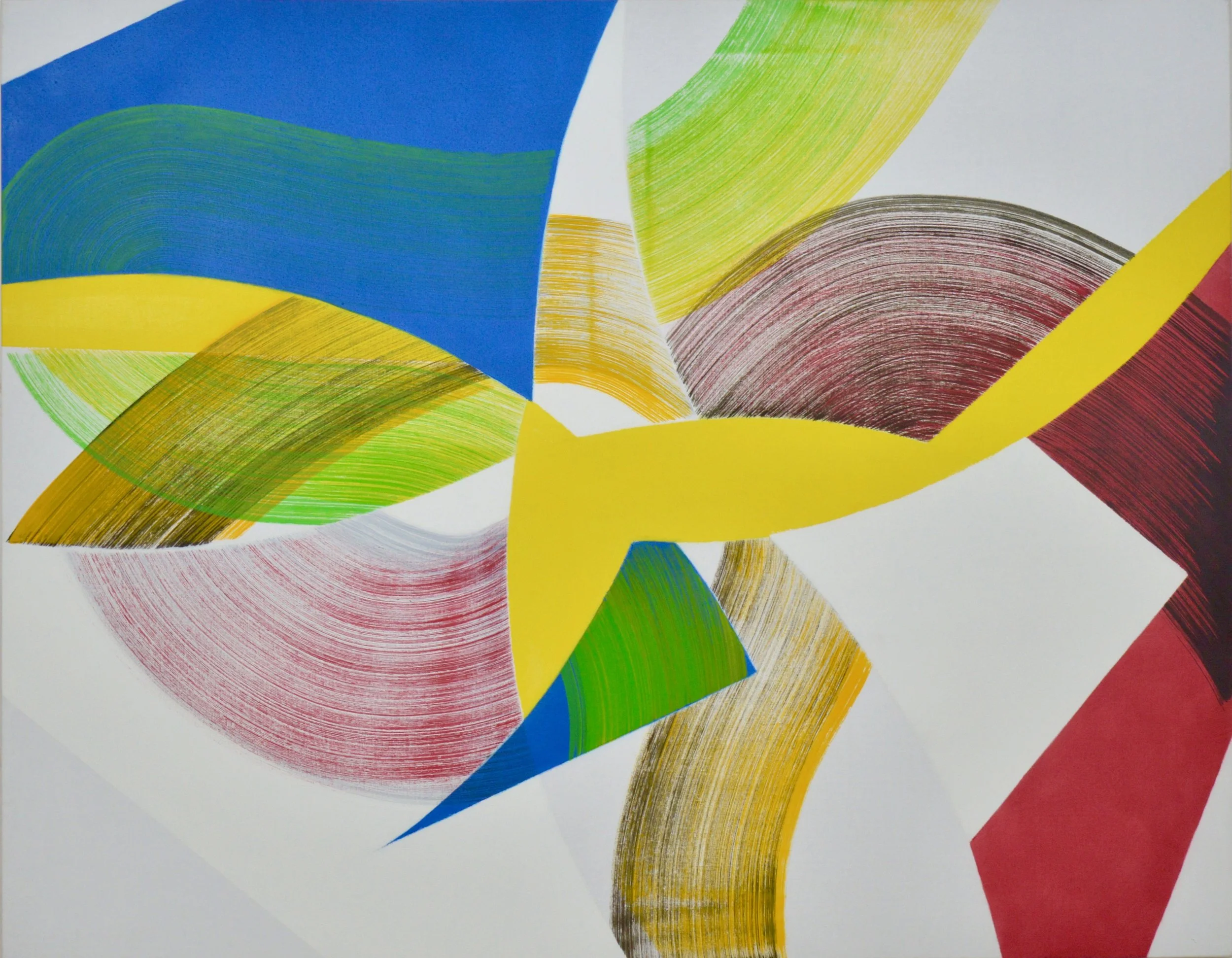 Song without word 5/16 2023 Huile sur toile 114/149 cm