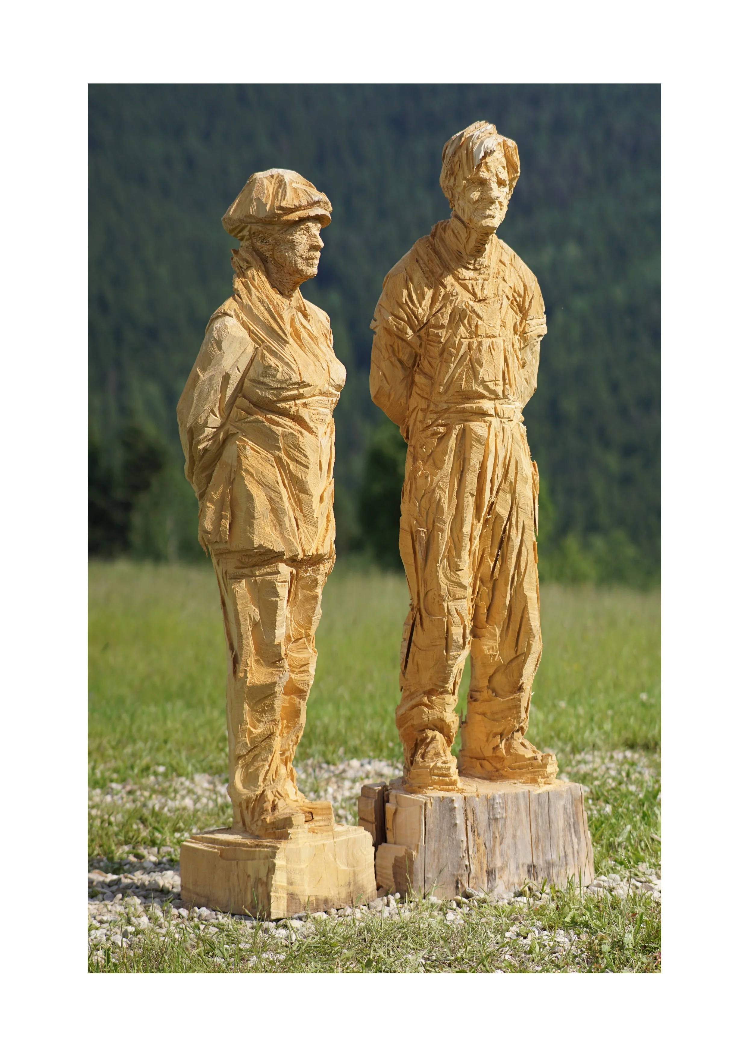 Bourgeois, de Kooning - Wood -182 cm, 193 cm - 2024