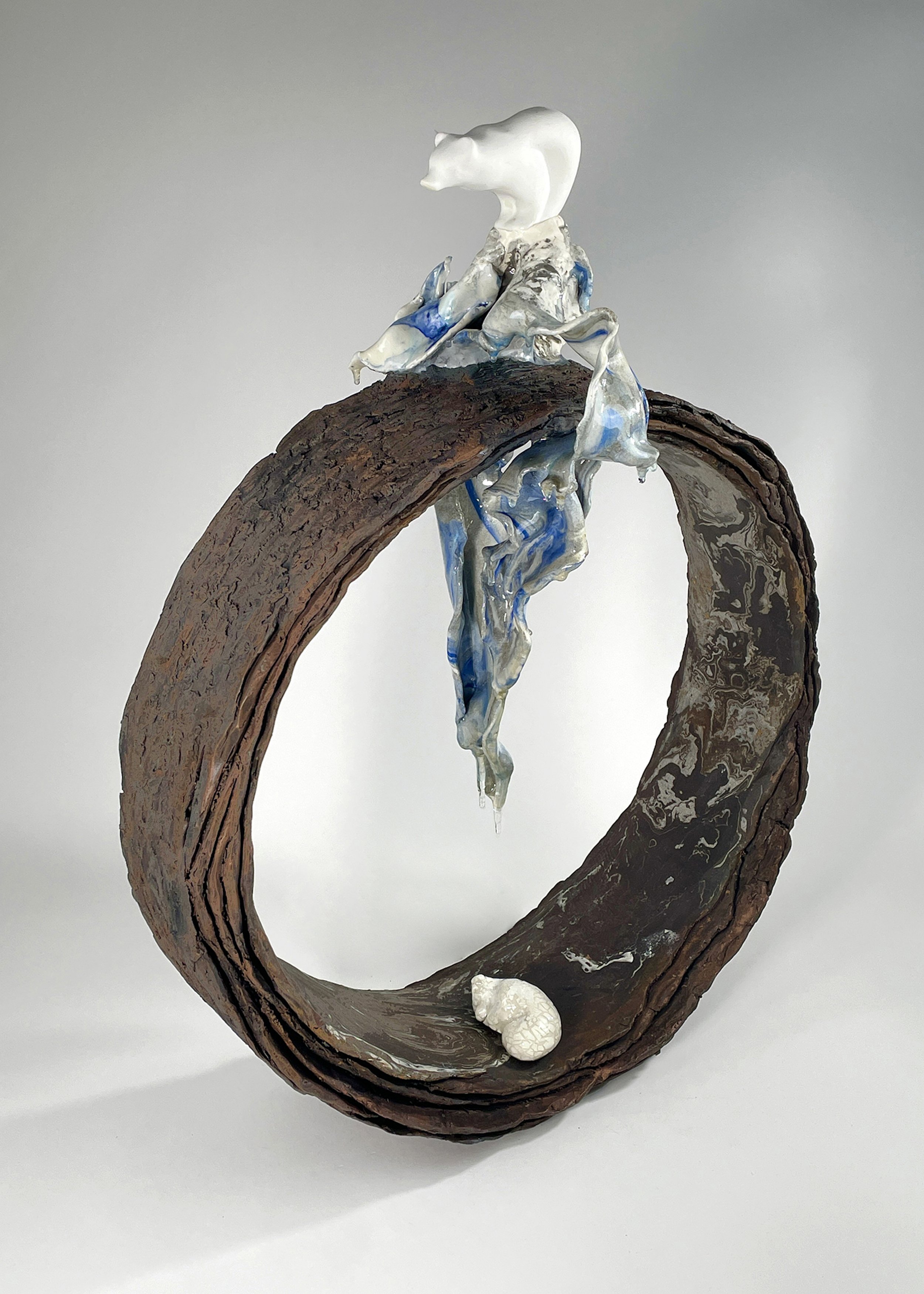 Together we live or die, 2026 Ceramics, Handbuilt, 46 cm L x 23 cm W x 60 cm H