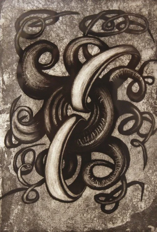 Close the Loop, 1996 Etching 27 × 21 in | 68.6 × 53.3 cm