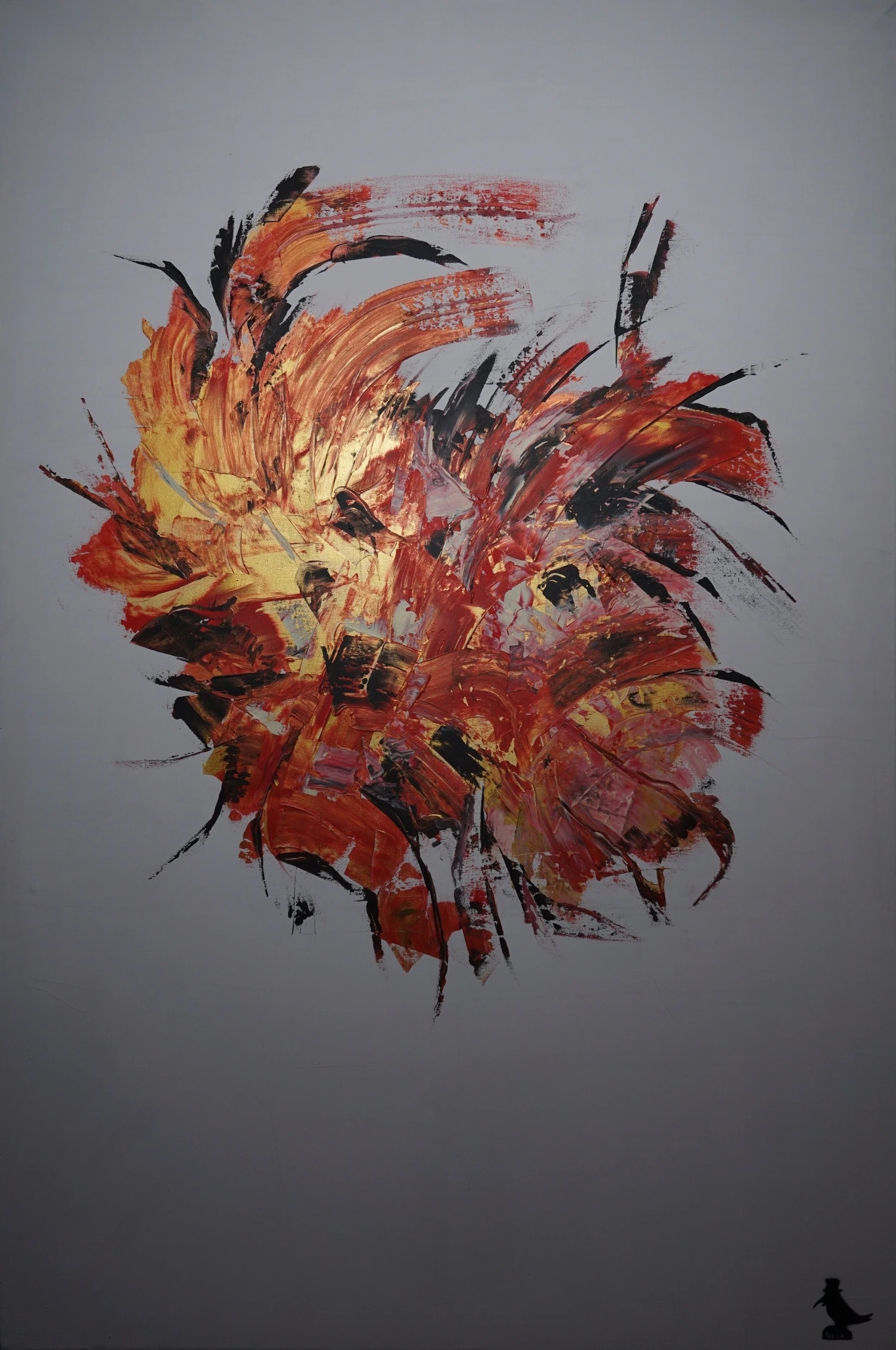 healing picture no.079, 2018, acrylic on canvas, 150 x 100 cm