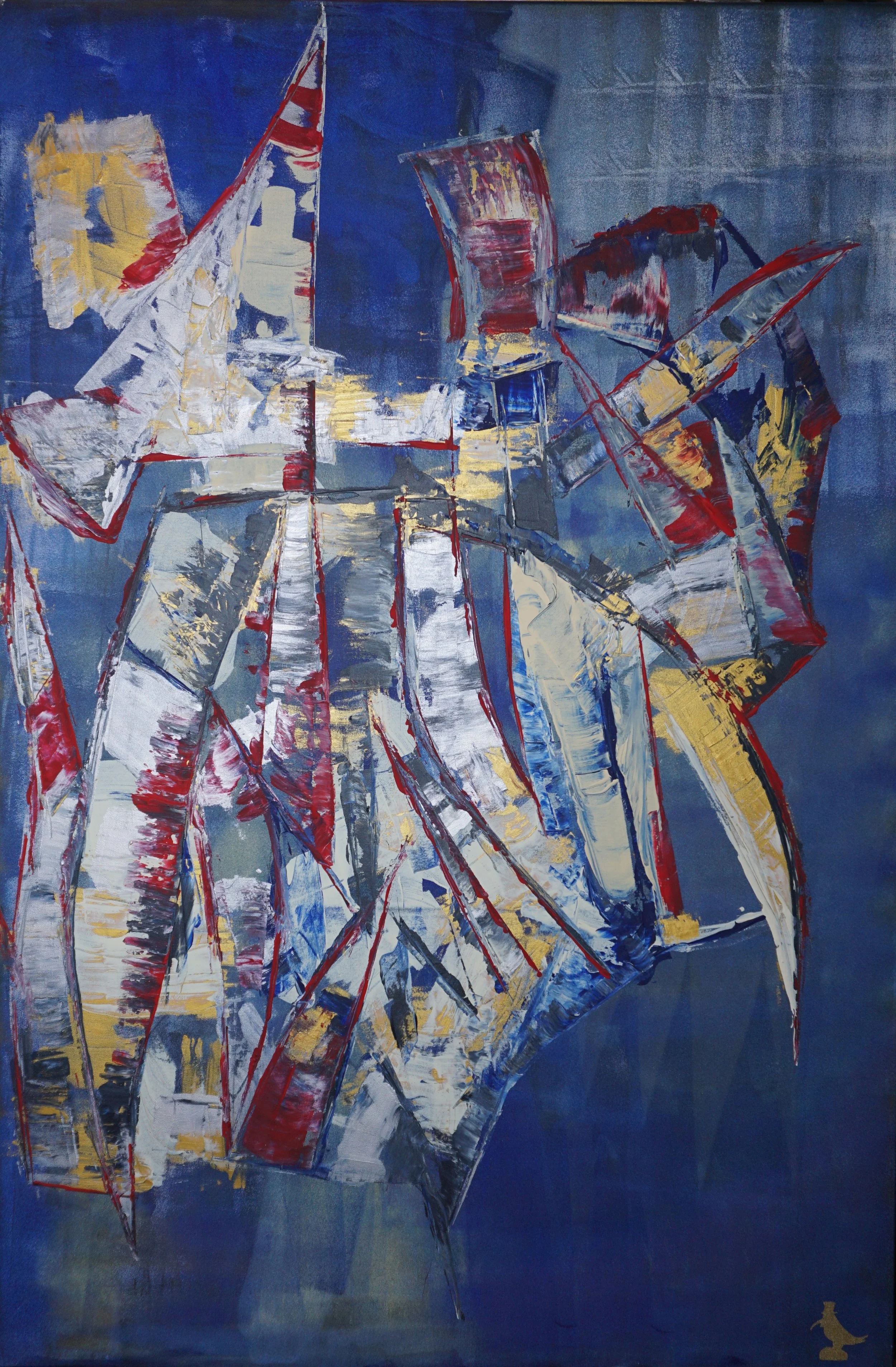 healing picture no.077, 2018, acrylic on canvas, 150 x 100 cm