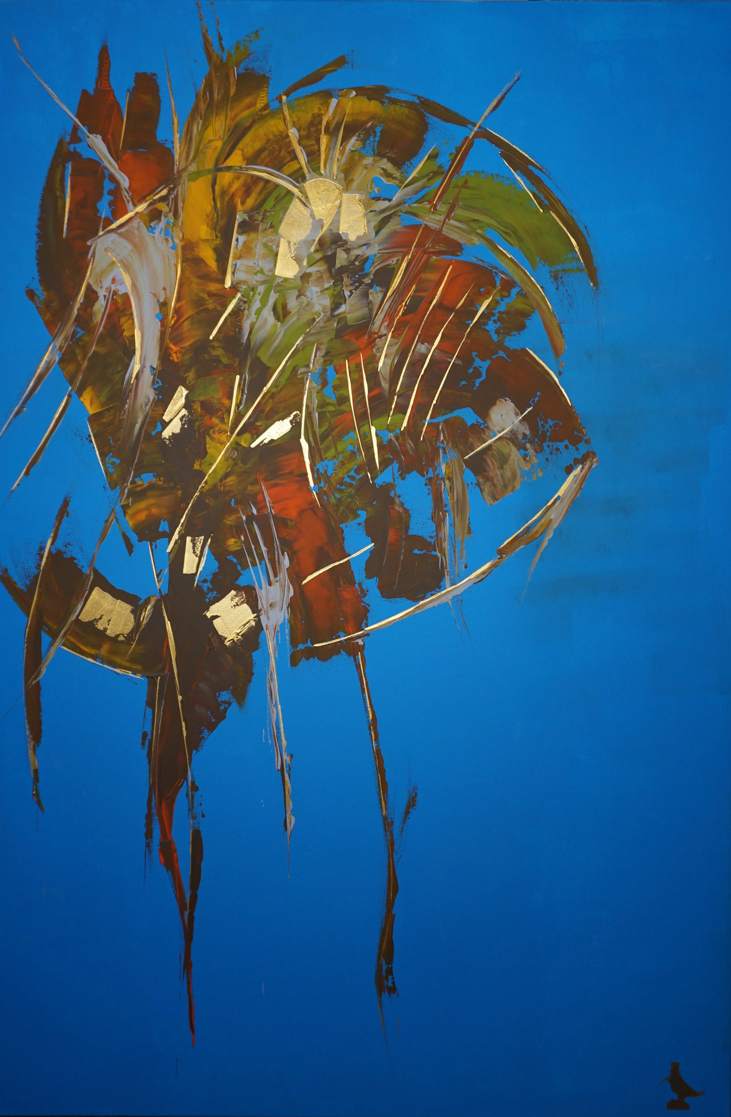 healing picture no.133, 2018, acrylic on canvas, 150 x 100 cm