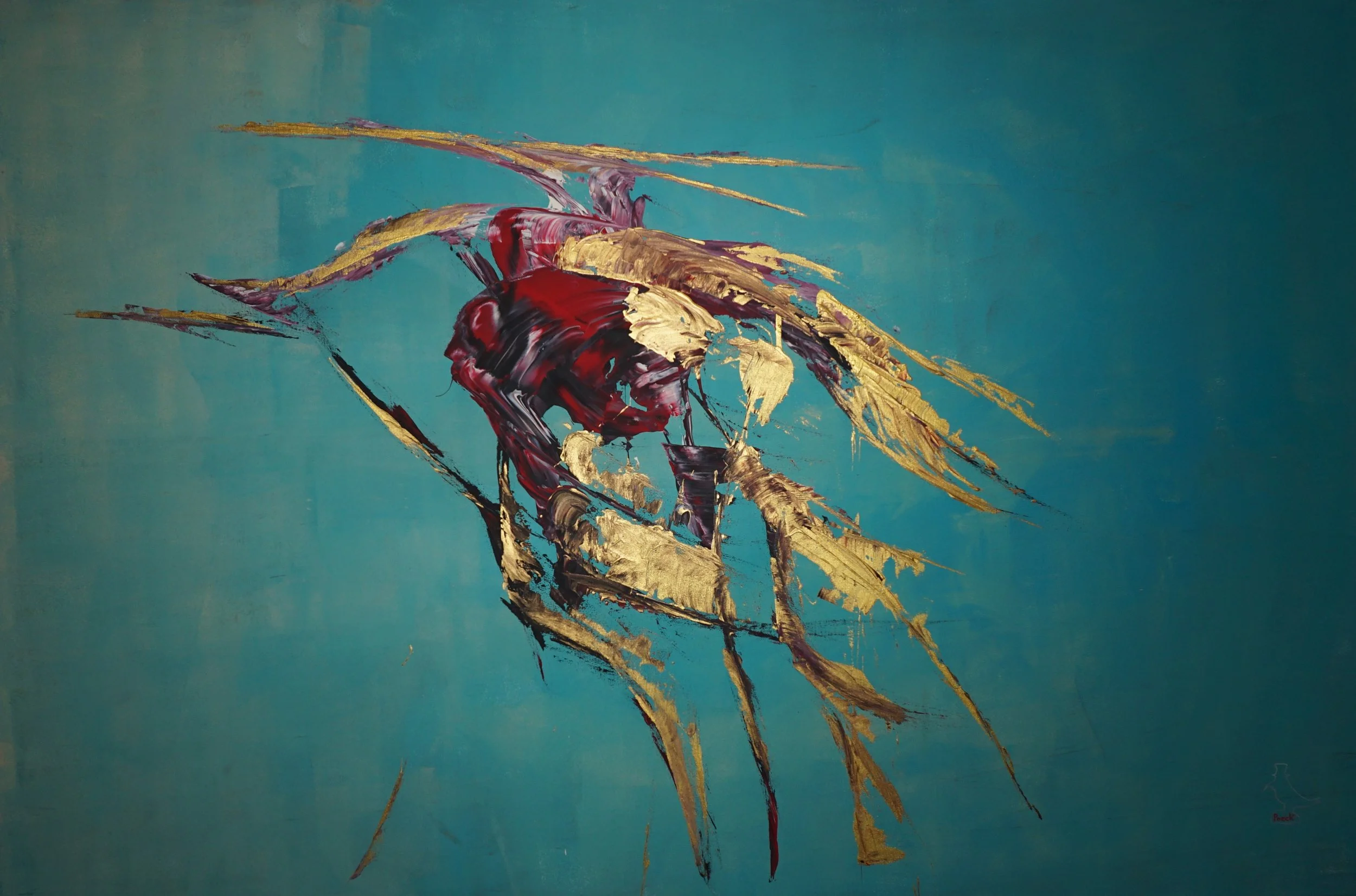 healing picture no.039, 2018, acrylic on canvas, 150 x 100 cm