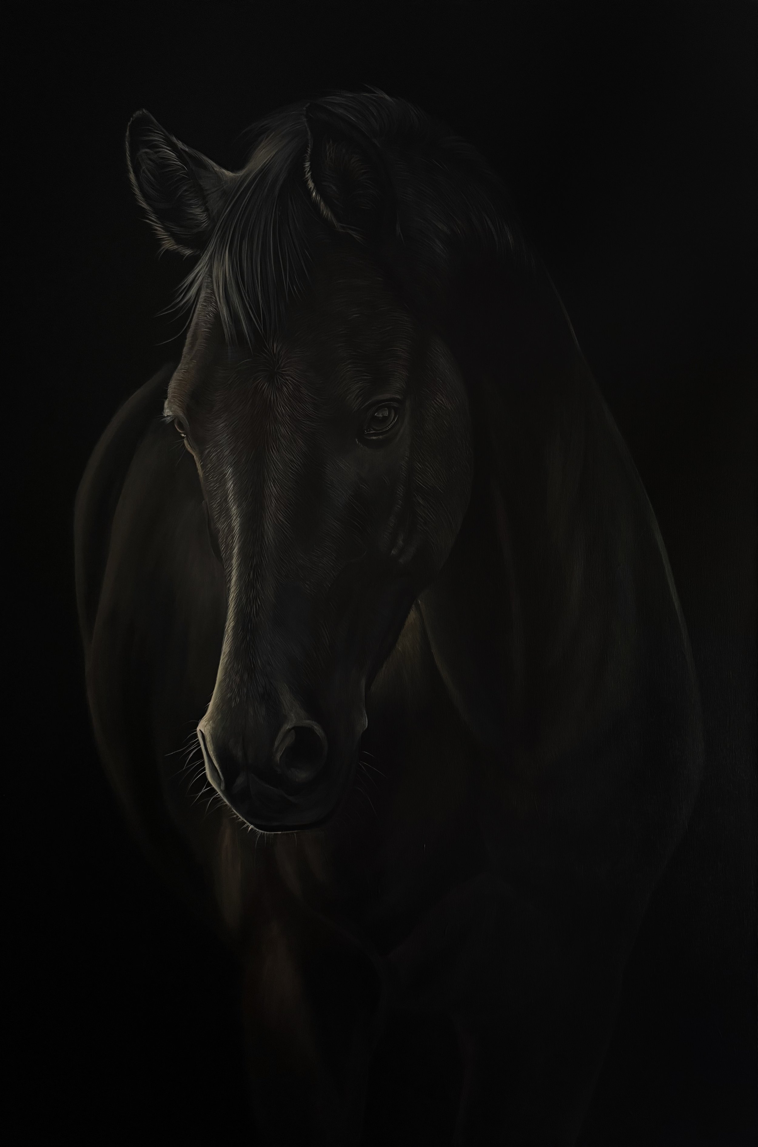 Calm Breath 2026 acrylic on canvas 150 cm x 100 cm