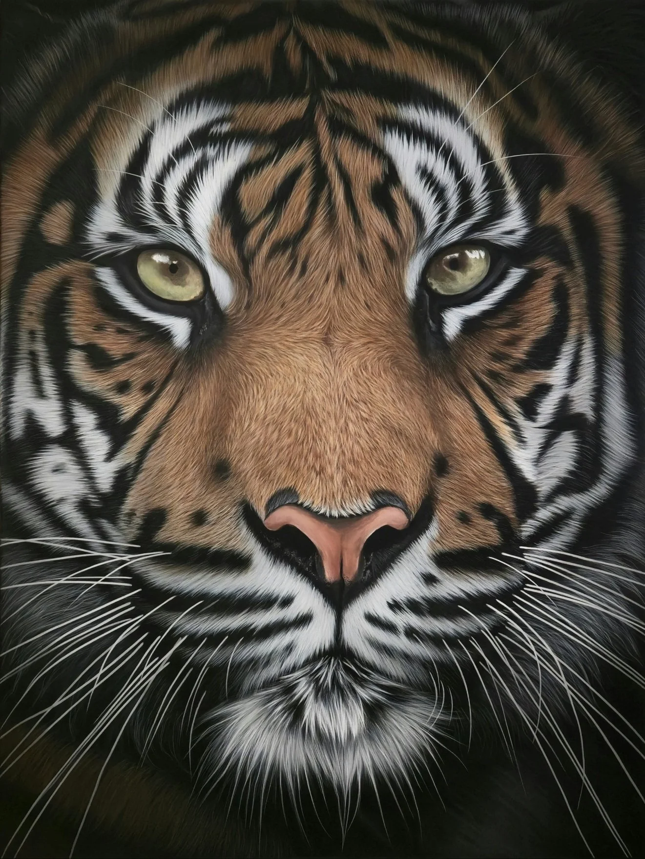 Mau 2025 acrylic on canvas 120 cm x 90 cm