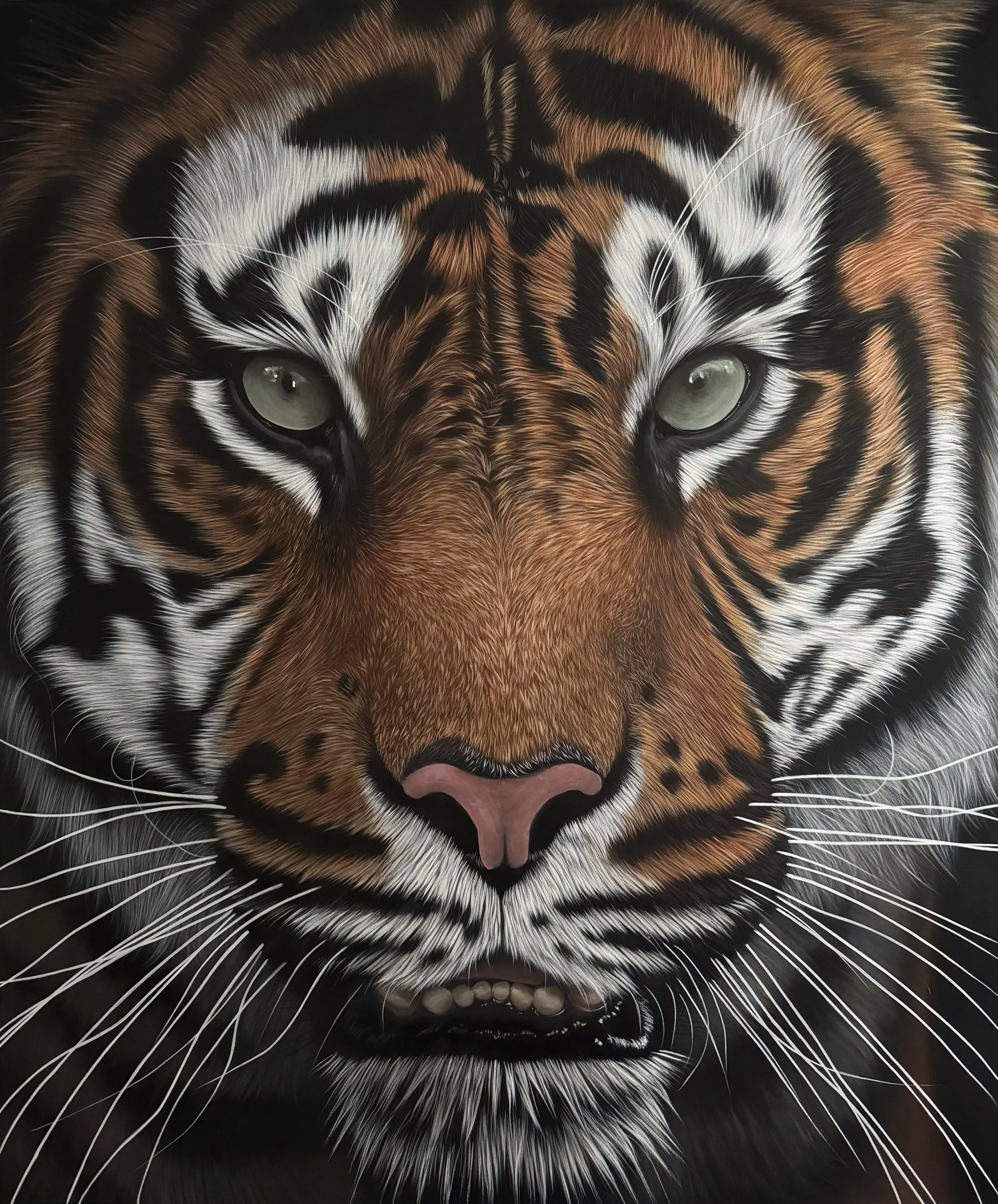 Tilak 2026 acrylic on canvas 120 cm x 100 cm