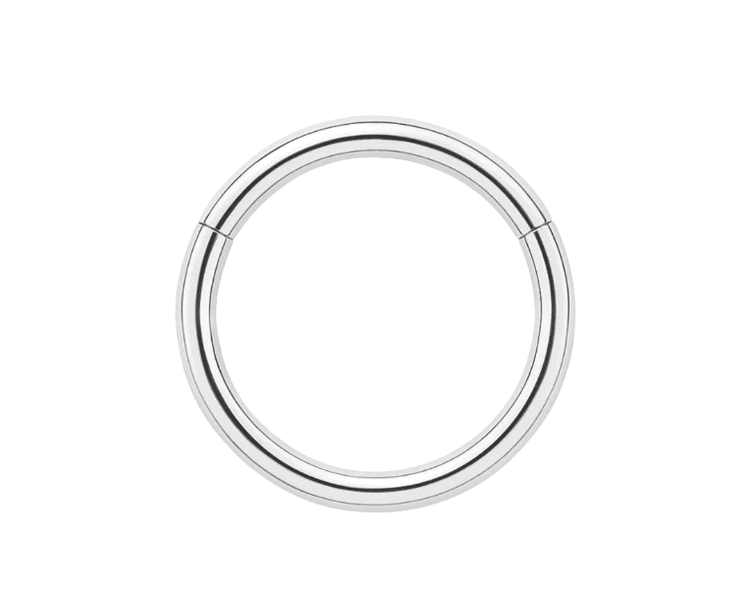 Titanium Segment Clicker Hoop