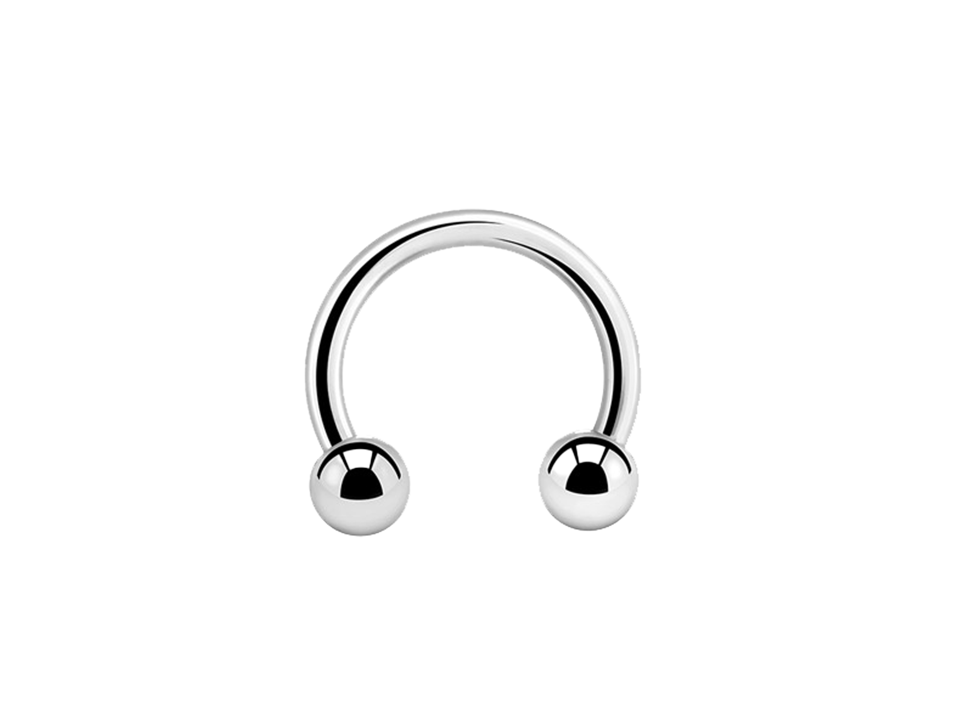 Titanium Horseshoe Barbell