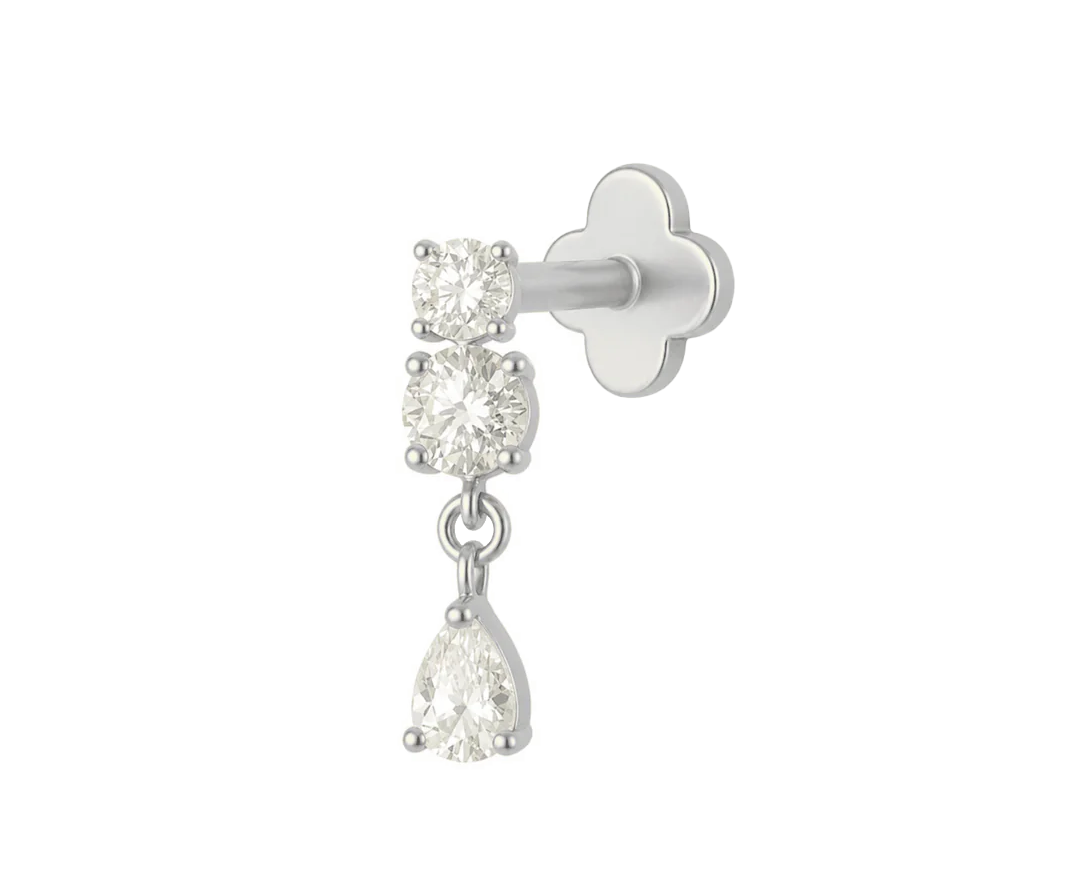 Dangle silver smoothie white background .png