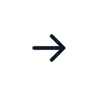 Right arrow symbol on a white circular background
