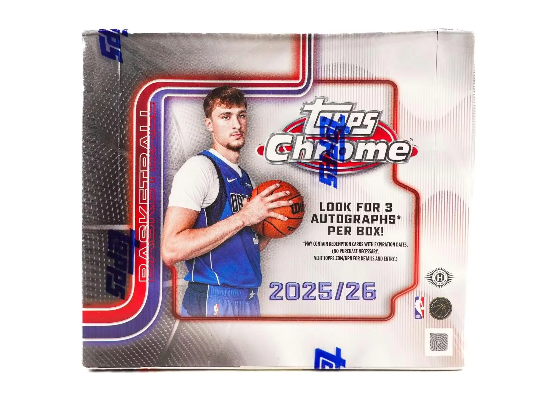 2025-26 Topps Chrome Basketball Hobby Jumbo Box