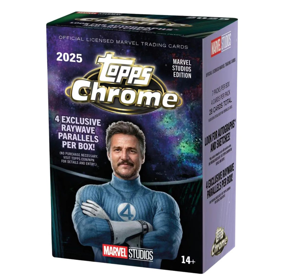 2025 Topps Marvel Studios Chrome Blaster Box