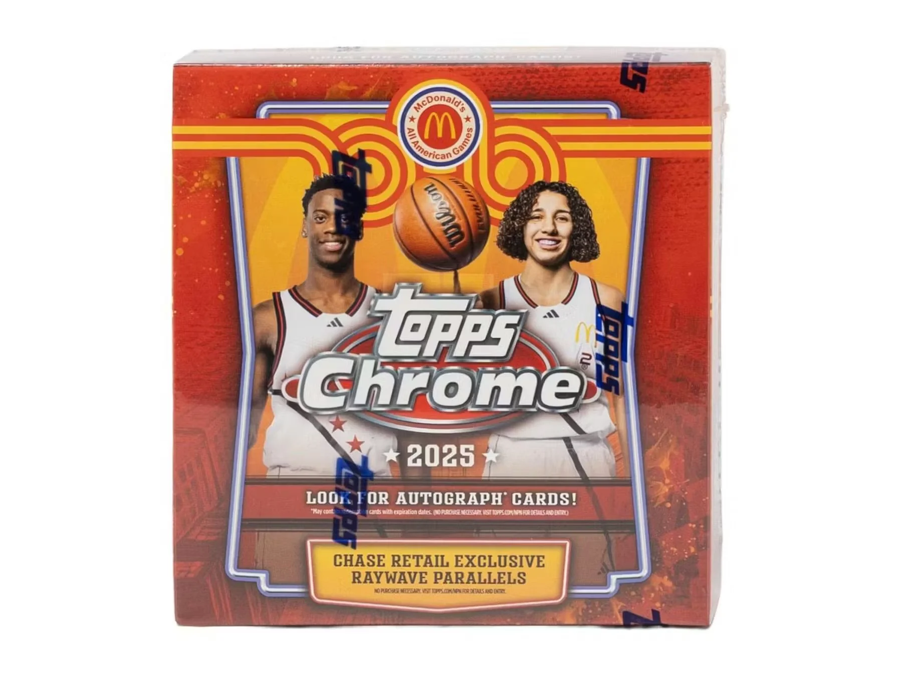 2025 Topps Chrome McDonald's All American Basketball Mega Box