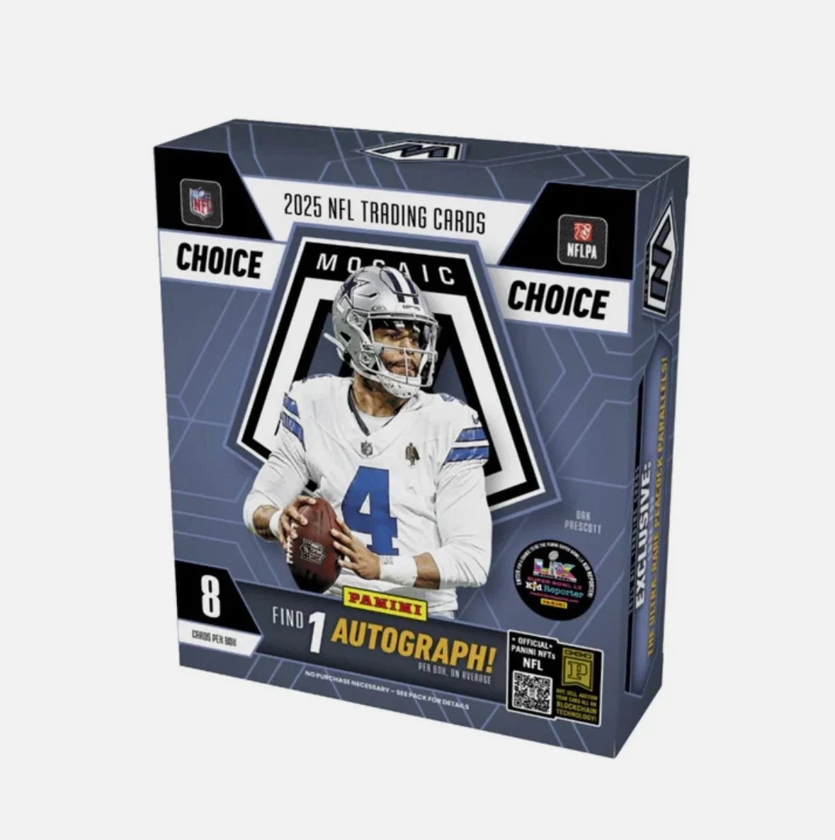 2025 Mosaic Choice Football Hobby Box