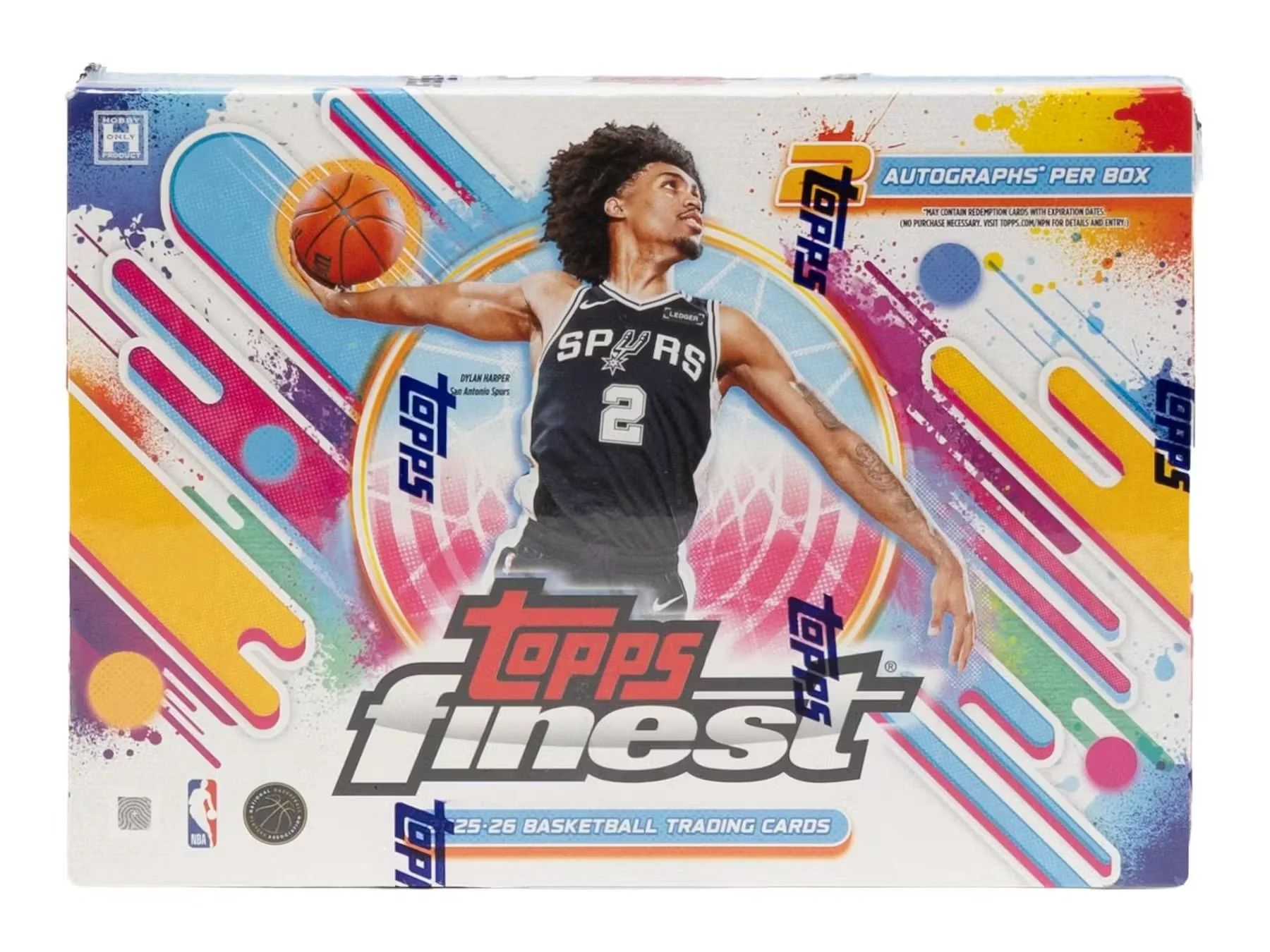 2025-26 Topps Finest Basketball Hobby Box