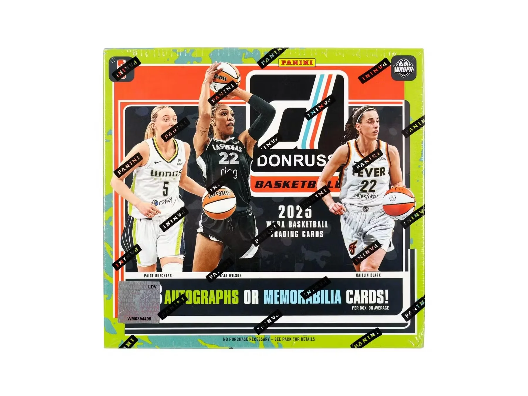 2025 Panini Donruss WNBA Basketball Hobby Box