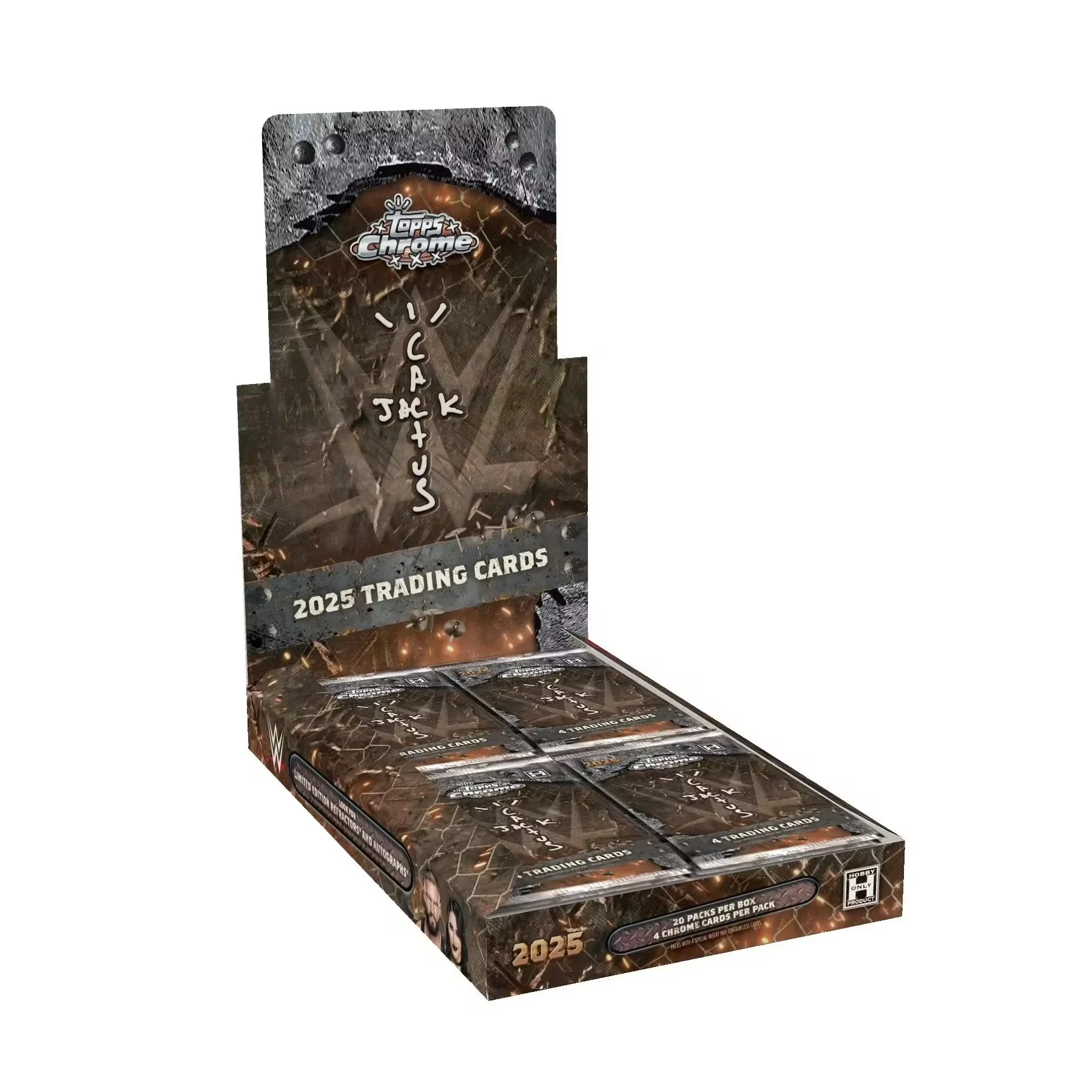 2025 Topps Chrome WWE x Cactus Jack Wrestling Hobby Box