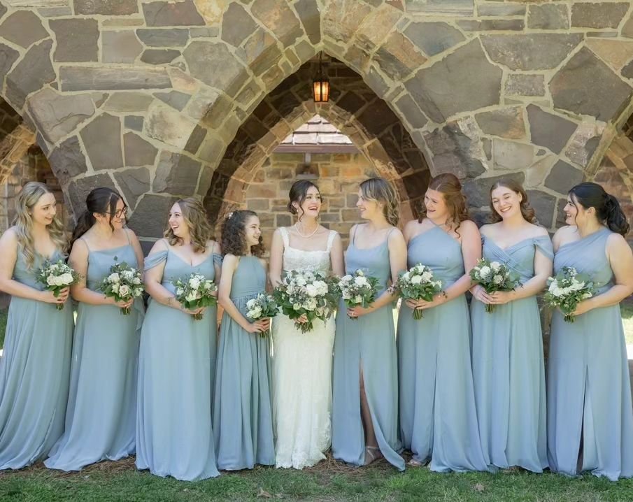 Our beautiful bride Katie Beth and her best ladies 💕
Makeup and Hair: @elitemakeupandhair 
Venue: @taylorestateromega 
Photography: @audreygracephoto 
Videography: @thatweddingninja 
DJ: @djdlowofficial 
Coordination and Catering: @theseasonevents 
