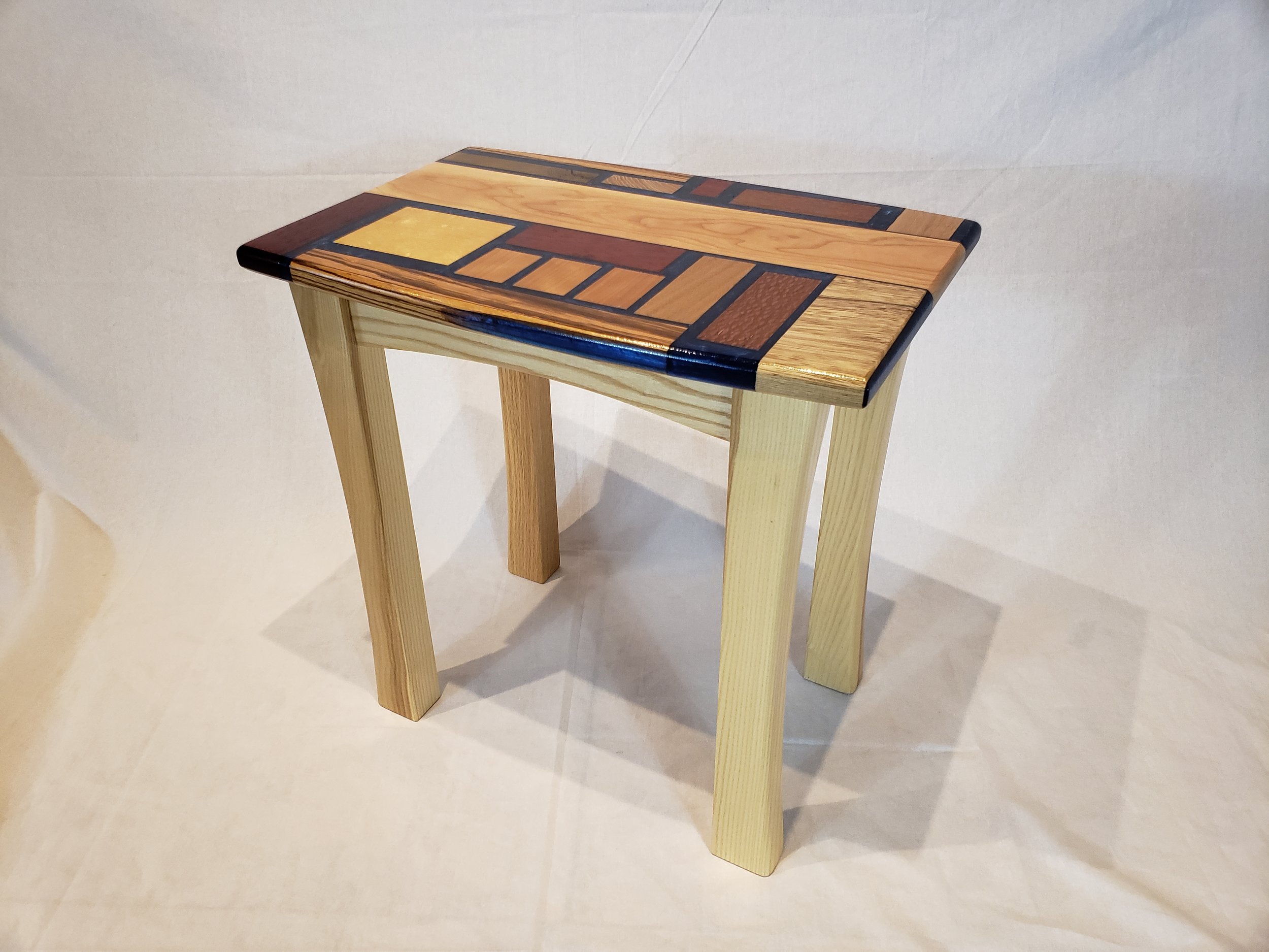 Epoxy Side Table