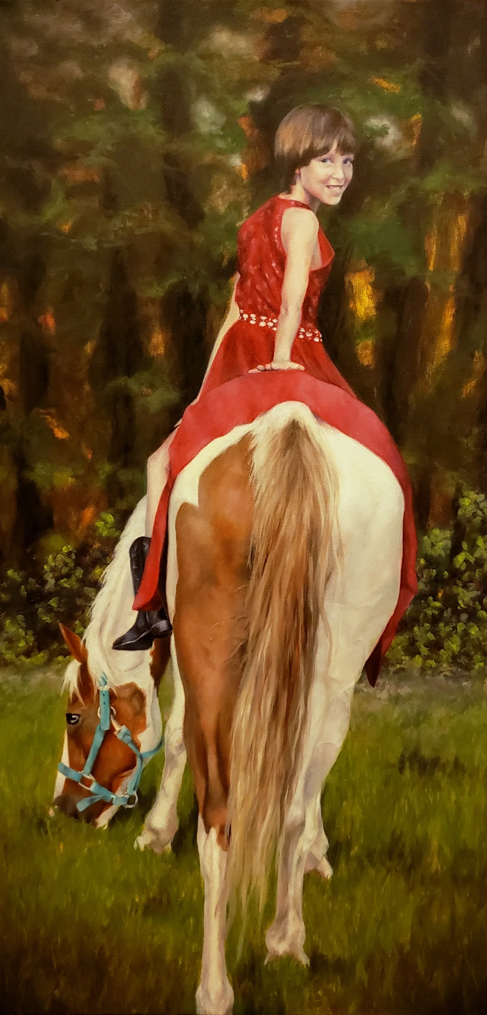 Lydia on Horse