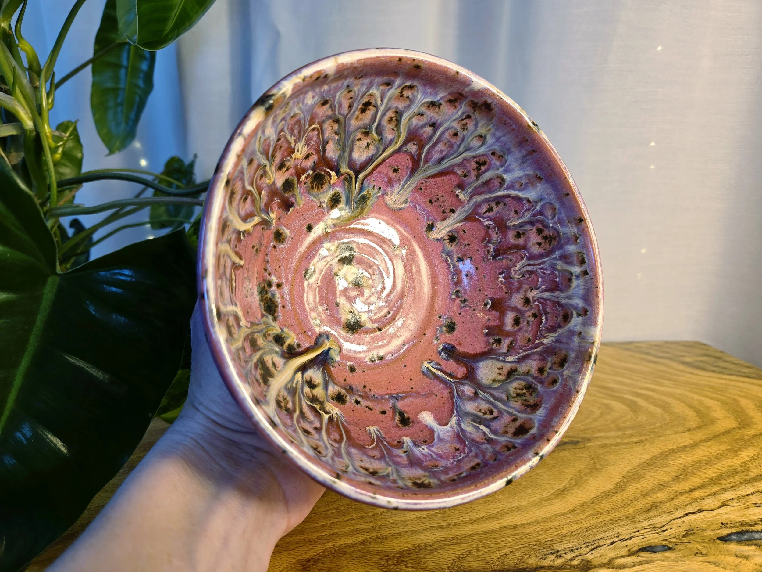 bowl, pink, white, brown on buff stoneware (3).jpg