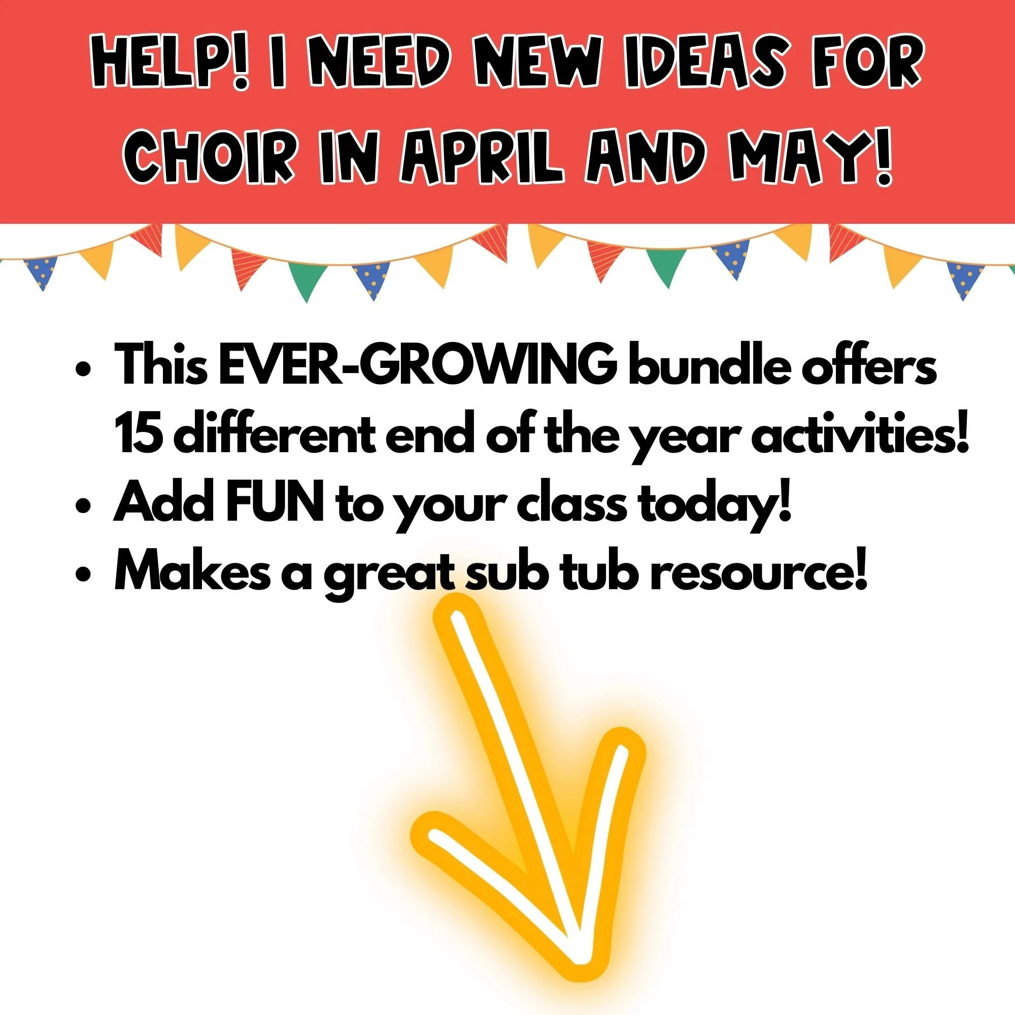 End of the Year Choir Game & Music Activity BUNDLE!