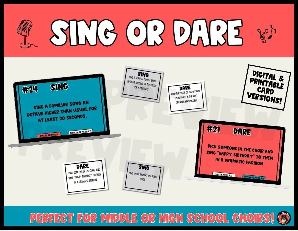🎤Sing or Dare: The Perfect Singing Game for Choir Fun!🎵