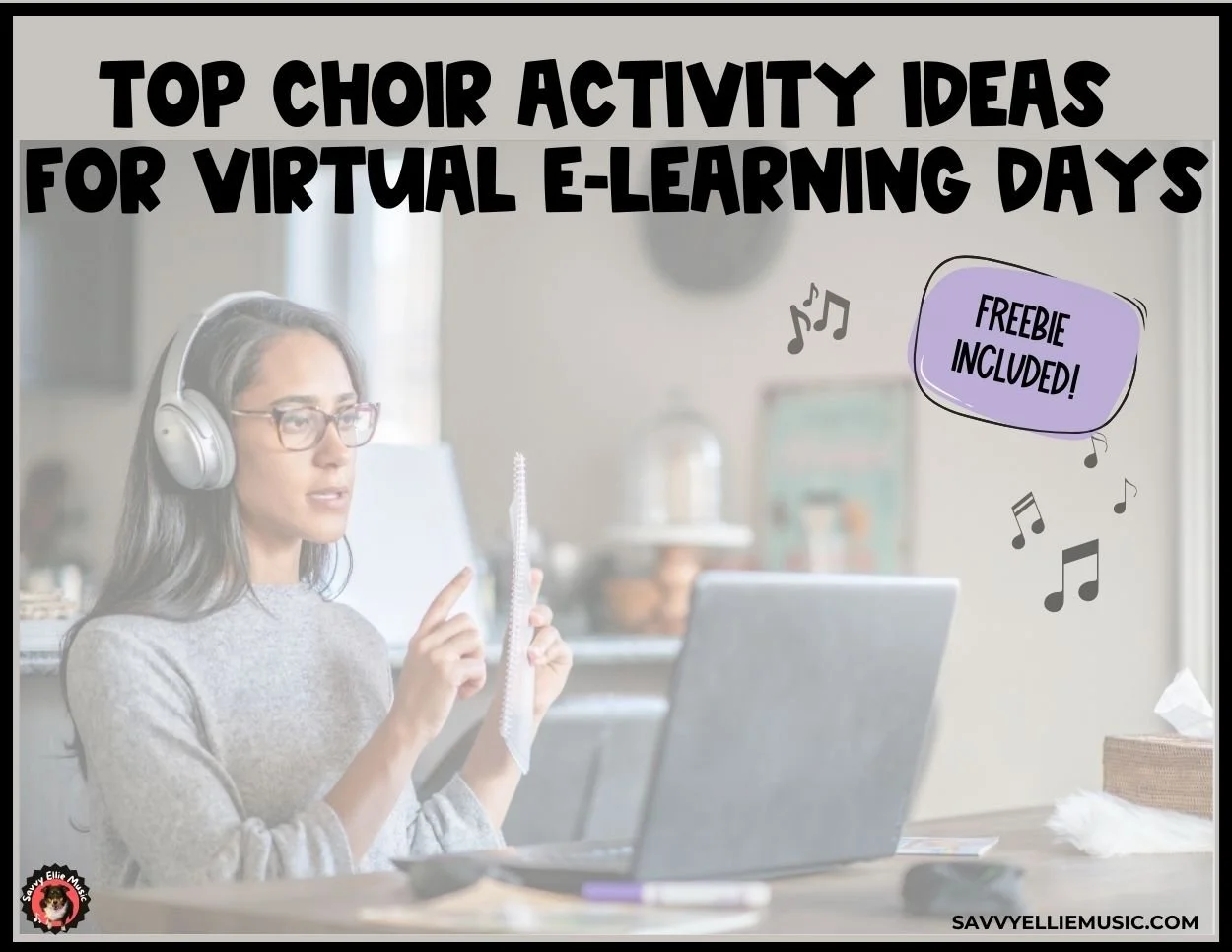 🎶Top Choir Activity Ideas for Virtual E-Learning Days (Freebie included!)