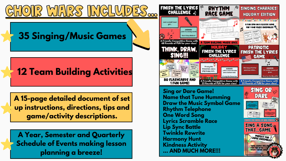 Managing Singer Game Choir Games, Singing Games, Music Games—Oh My! 🦁🐯🐻 — Savvy Ellie Music