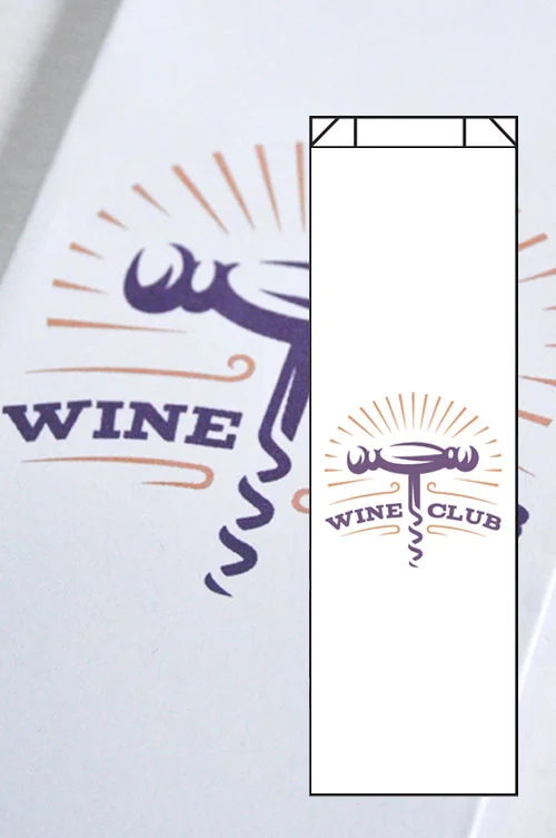 Wine Bottle Bag Design #13